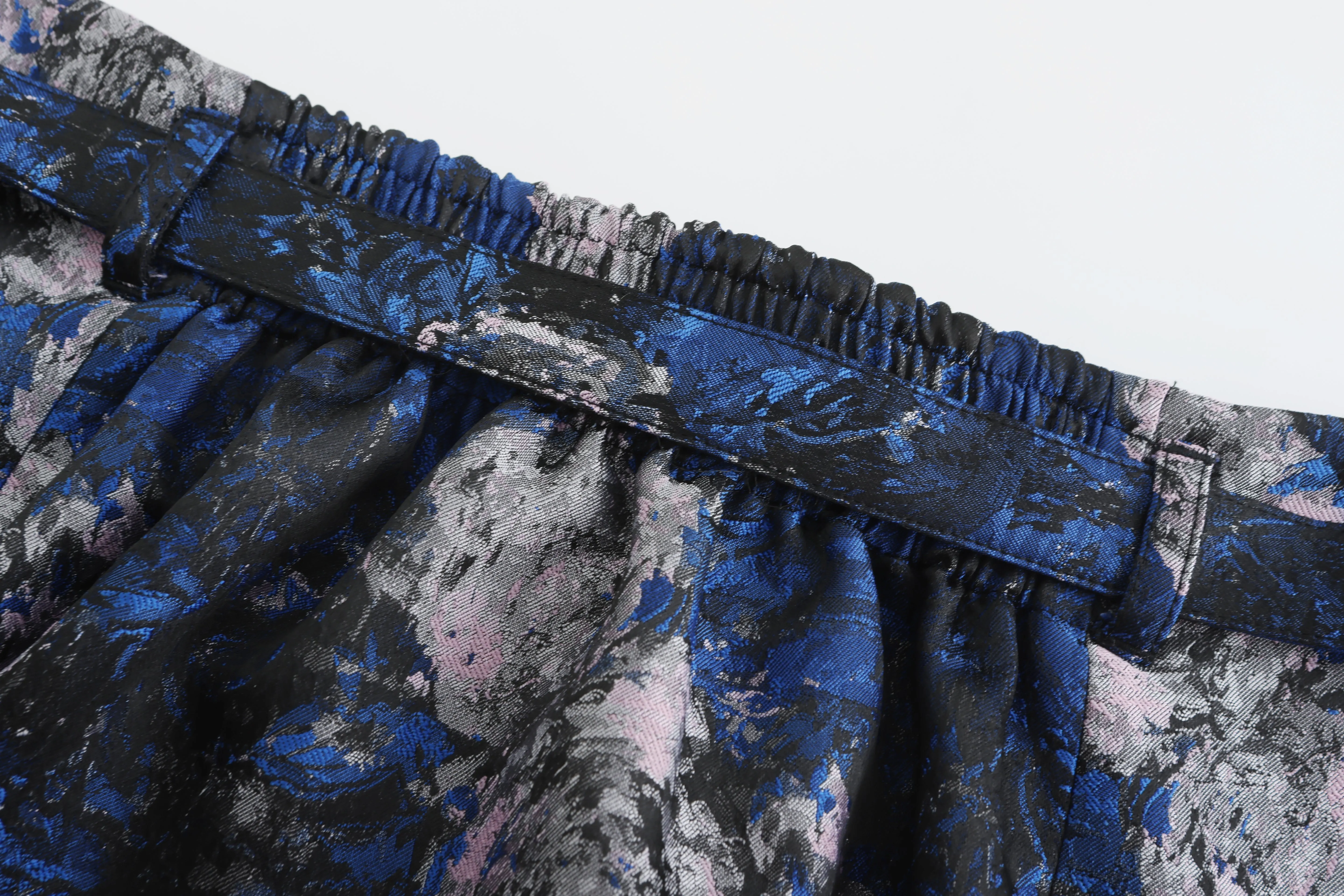 2 In 1 Jacquard Mini Skirt