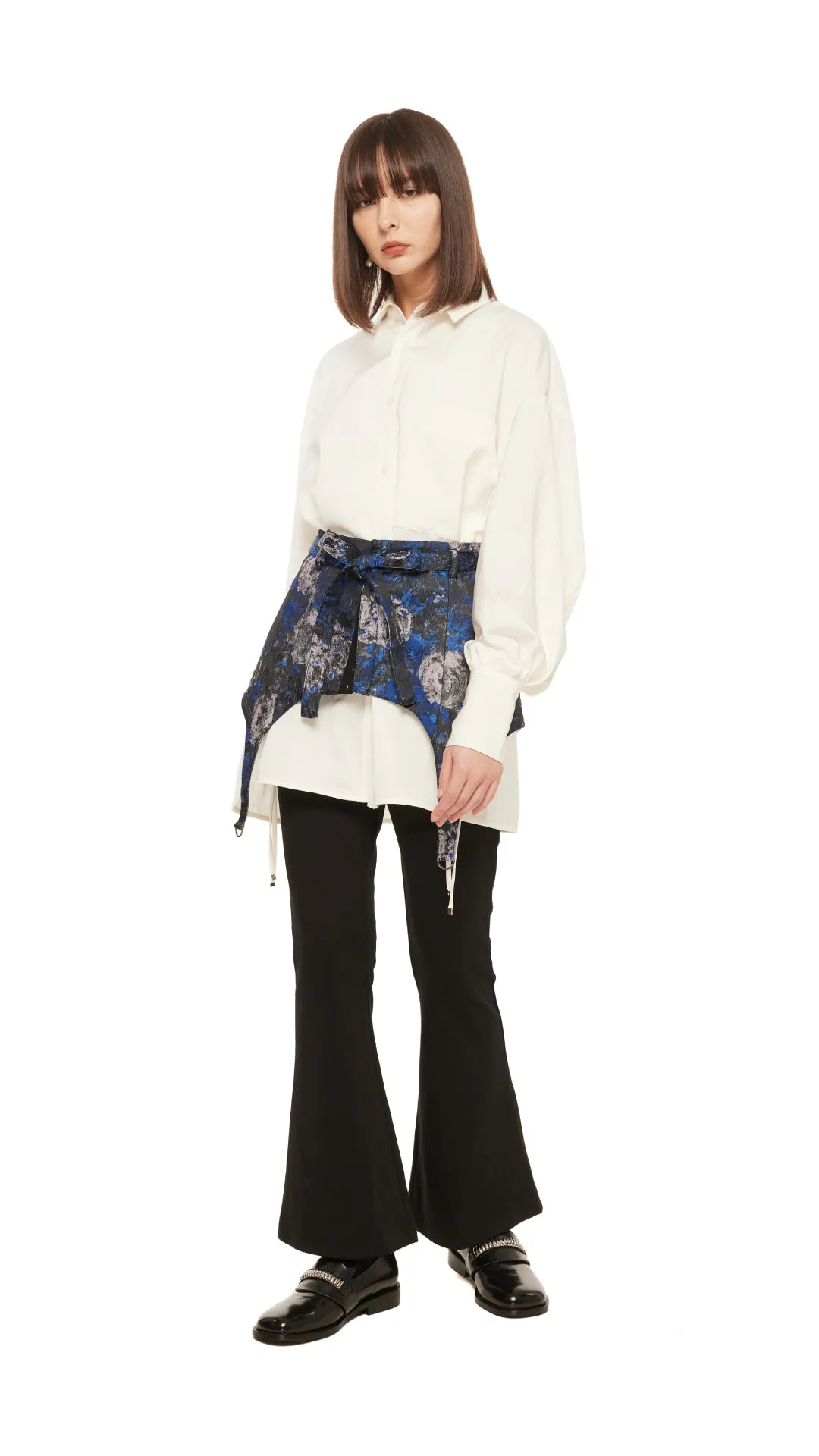 2 In 1 Jacquard Mini Skirt
