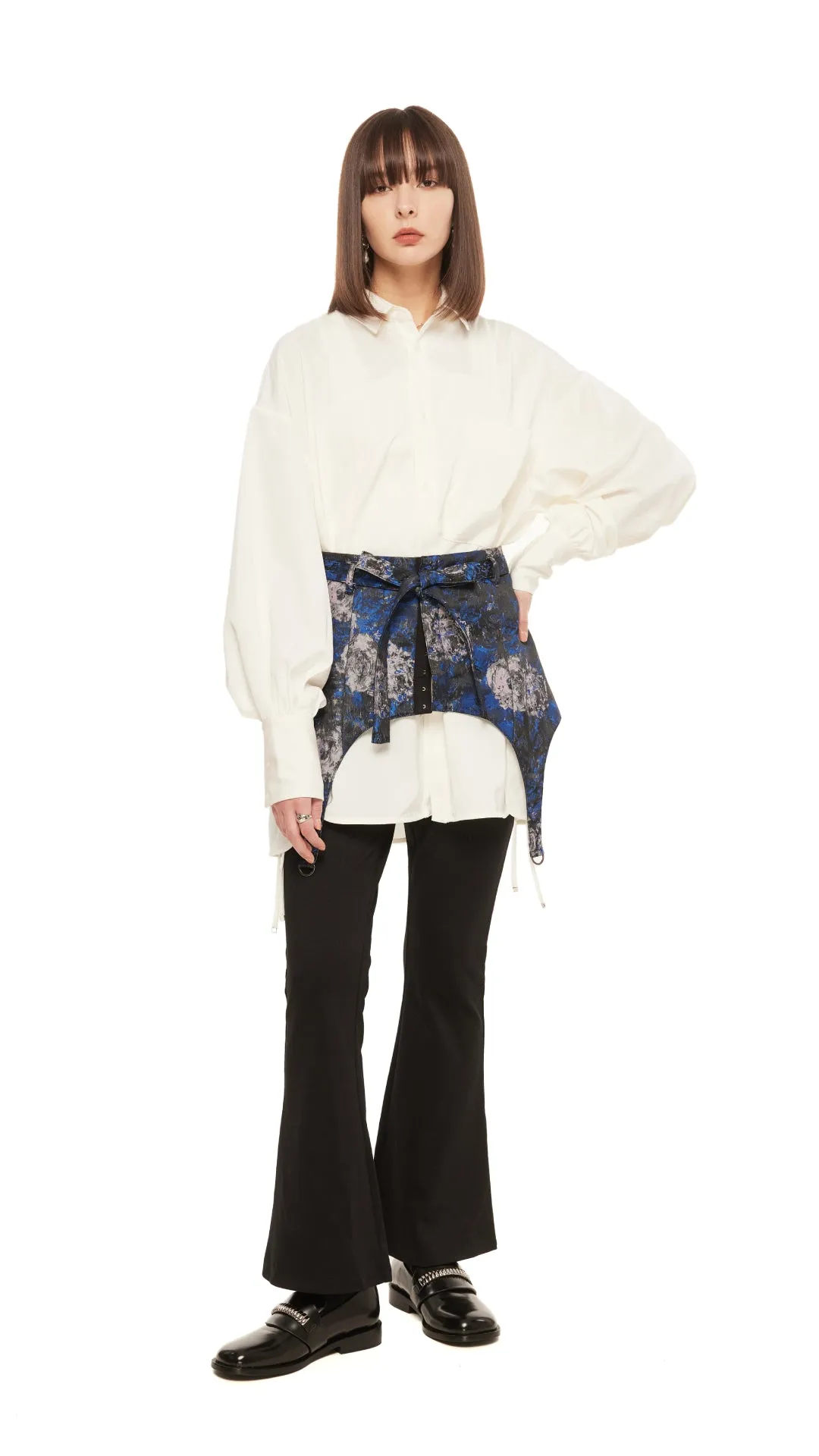 2 In 1 Jacquard Mini Skirt