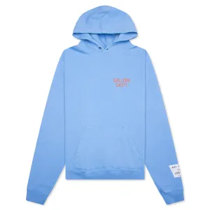 90's GD Logo Hoodie - Baby Blue
