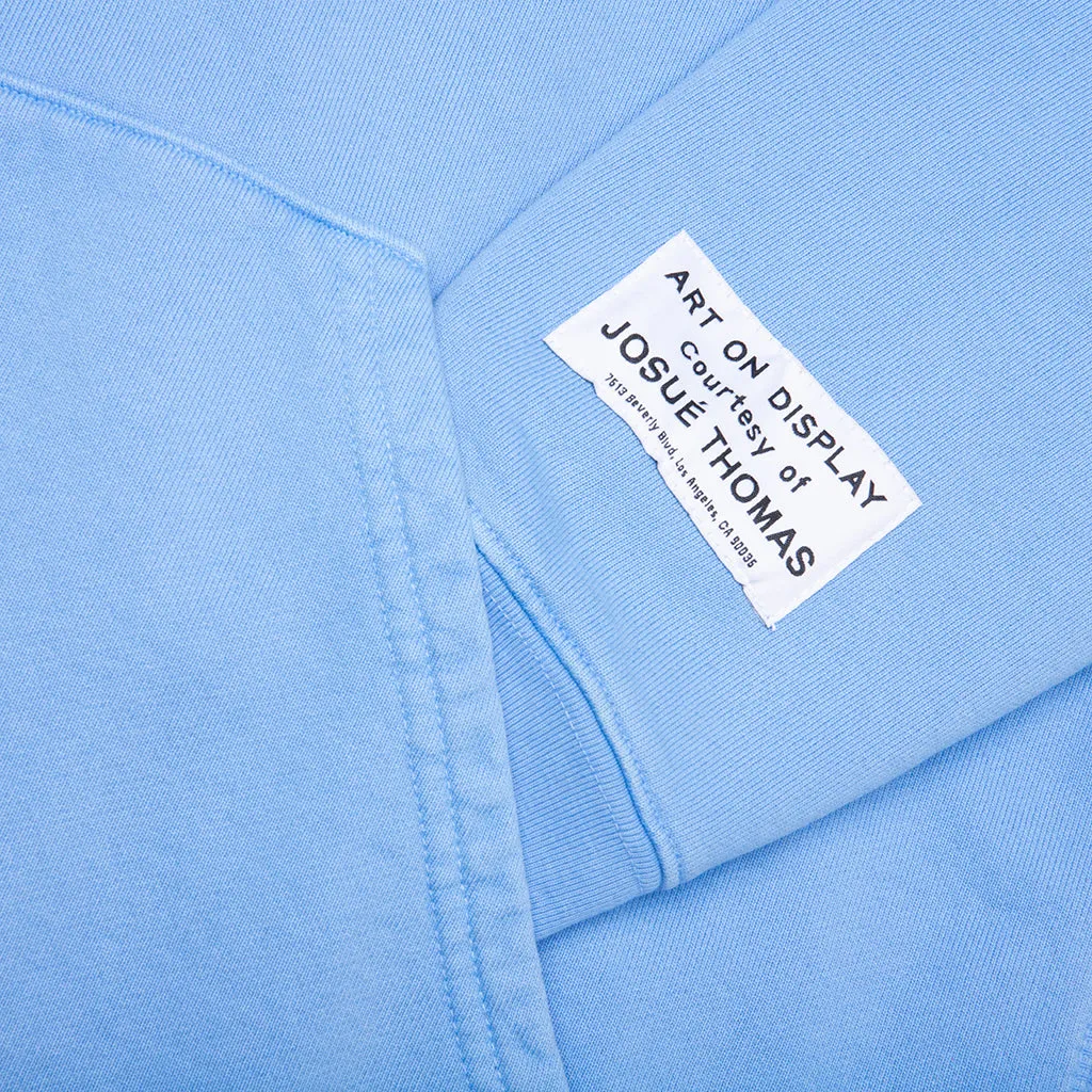 90's GD Logo Hoodie - Baby Blue