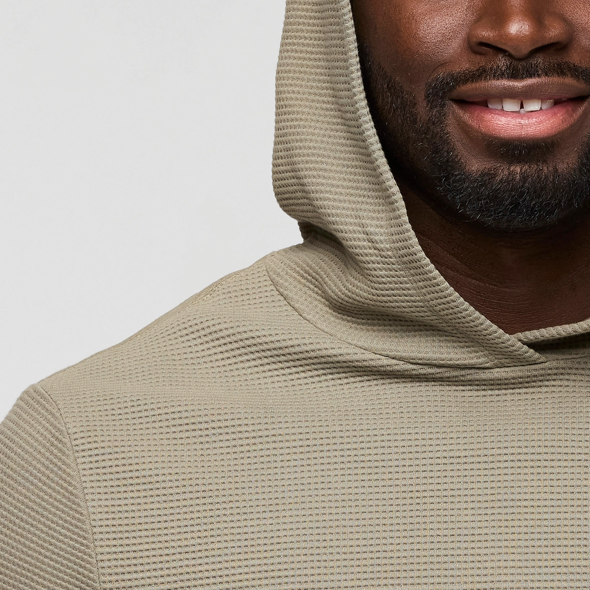 Atajo Long-Sleeve Waffle Hoodie - Men's