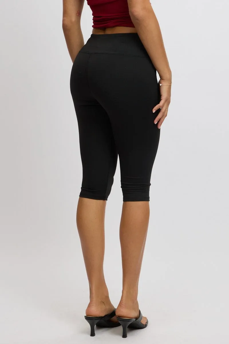 Black Capri Leggings