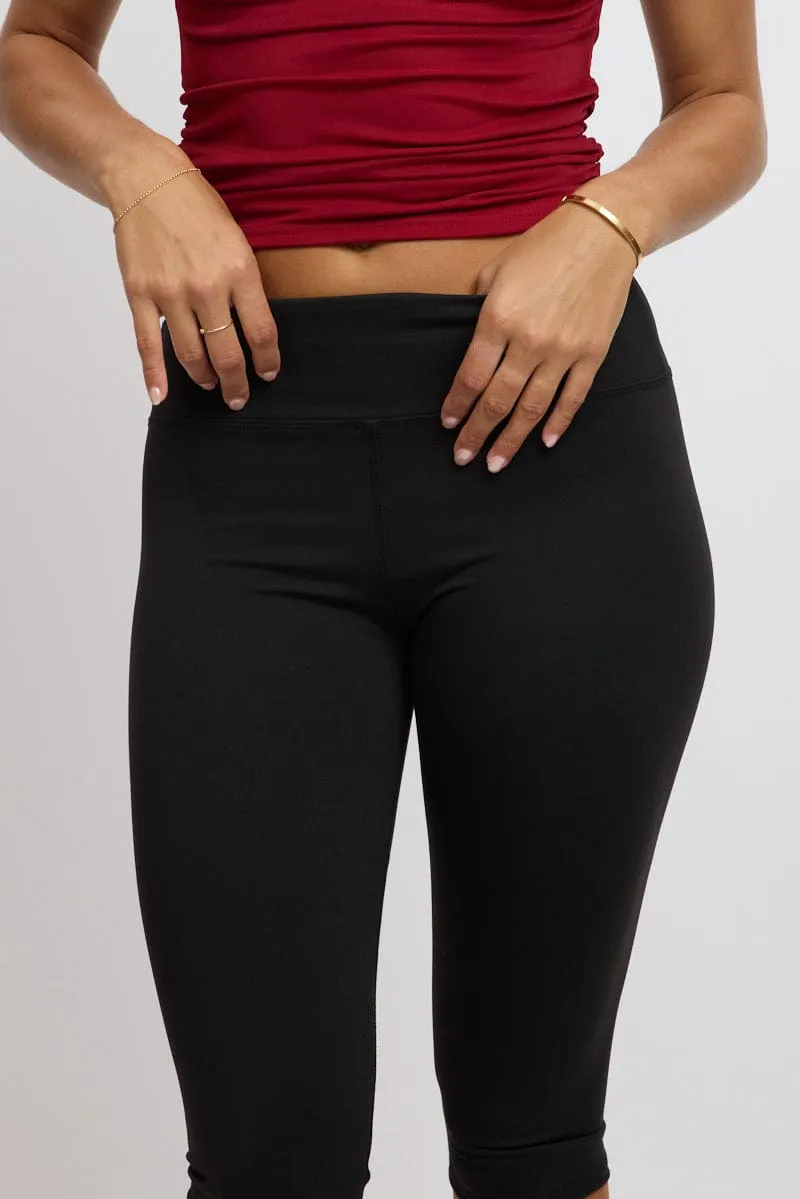 Black Capri Leggings