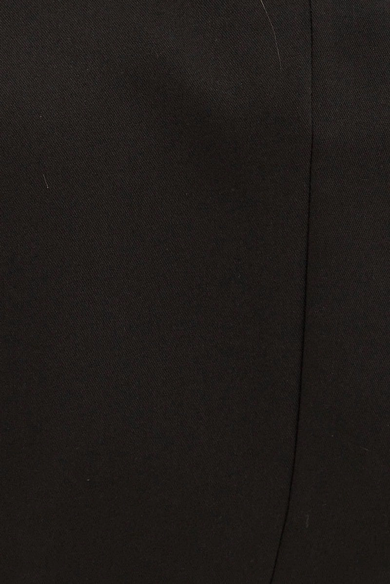 Black Cut Out Blazer Dress
