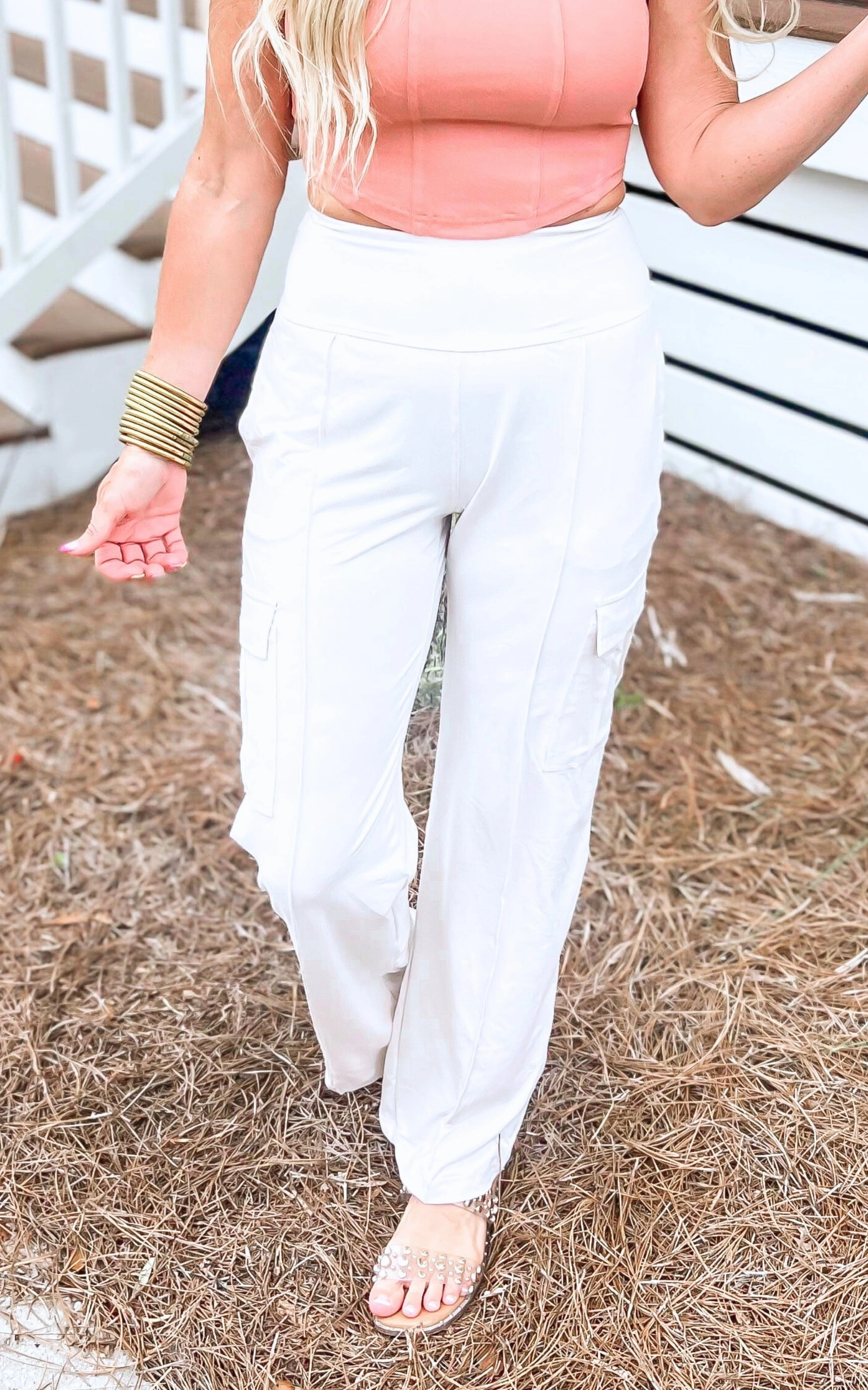 Butter Straight Cargo Pants | RAE MODE - Final Sale