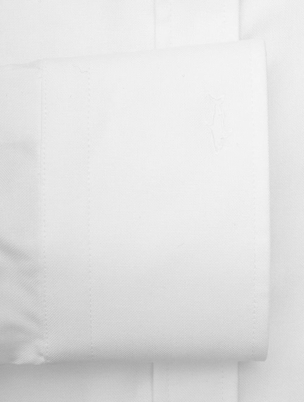 Buttondown Oxford Cotton Plain Shirt White