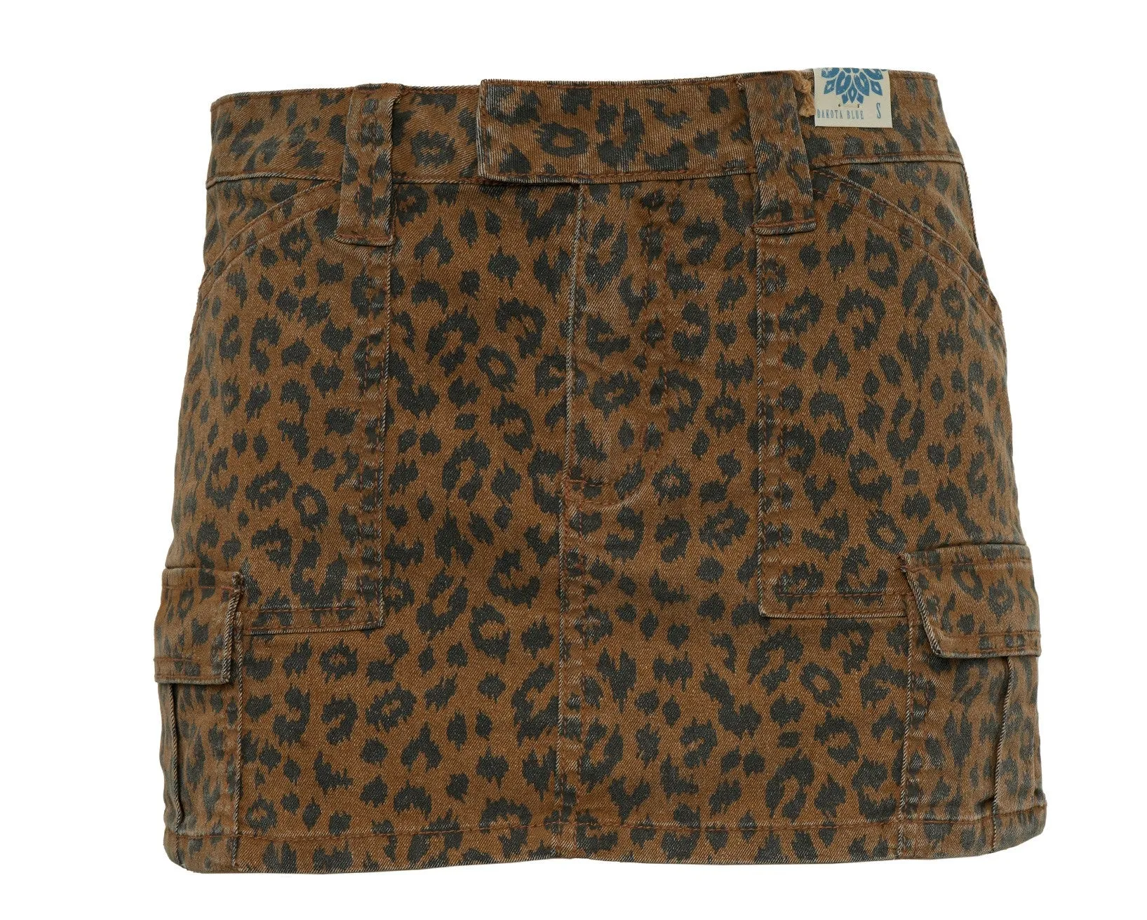 Cargo Cool Leopard Mini Skort