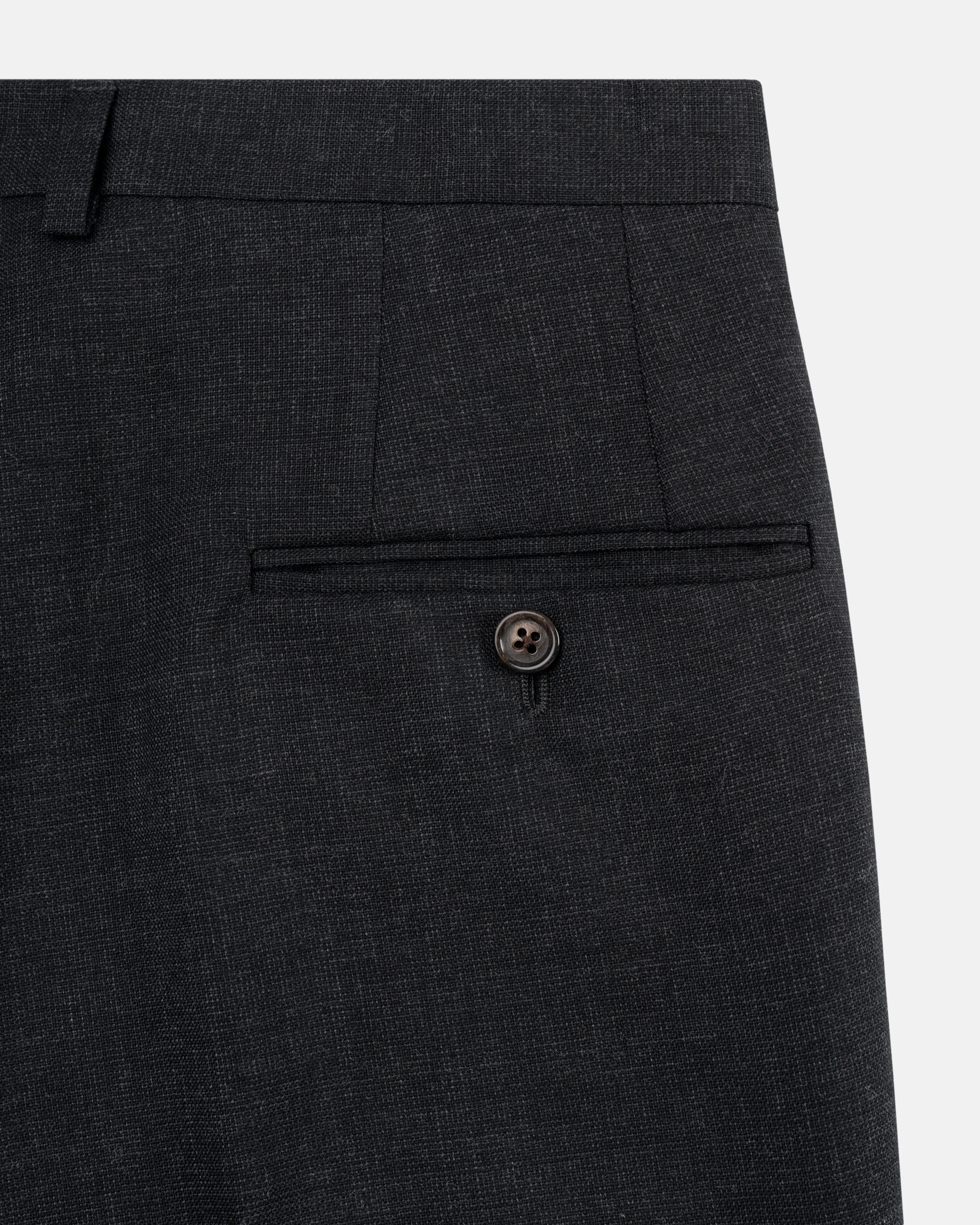 CHARCOAL GREY TIC WEAVE SUIT