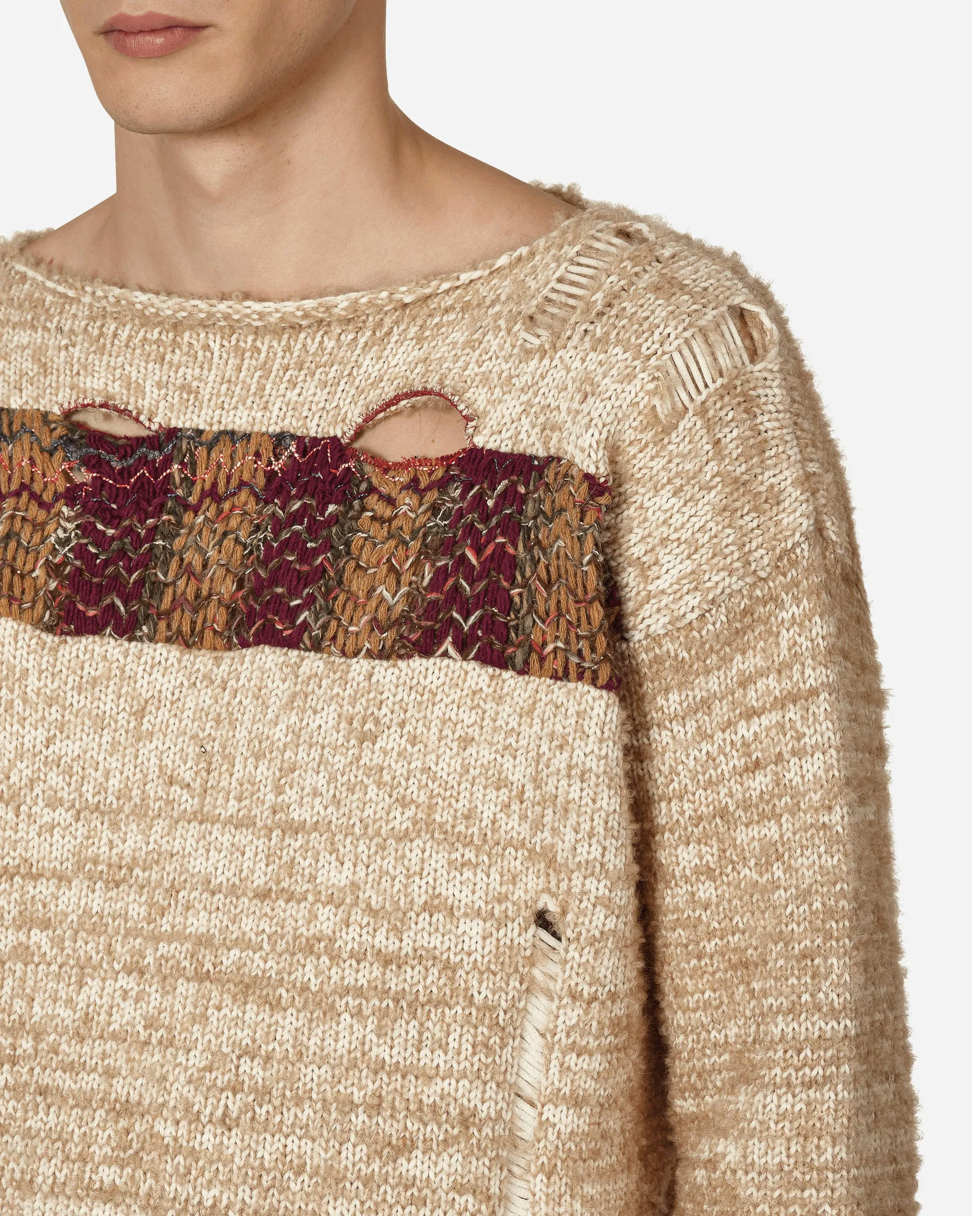 Cosmic Rainbow Sweater Beige