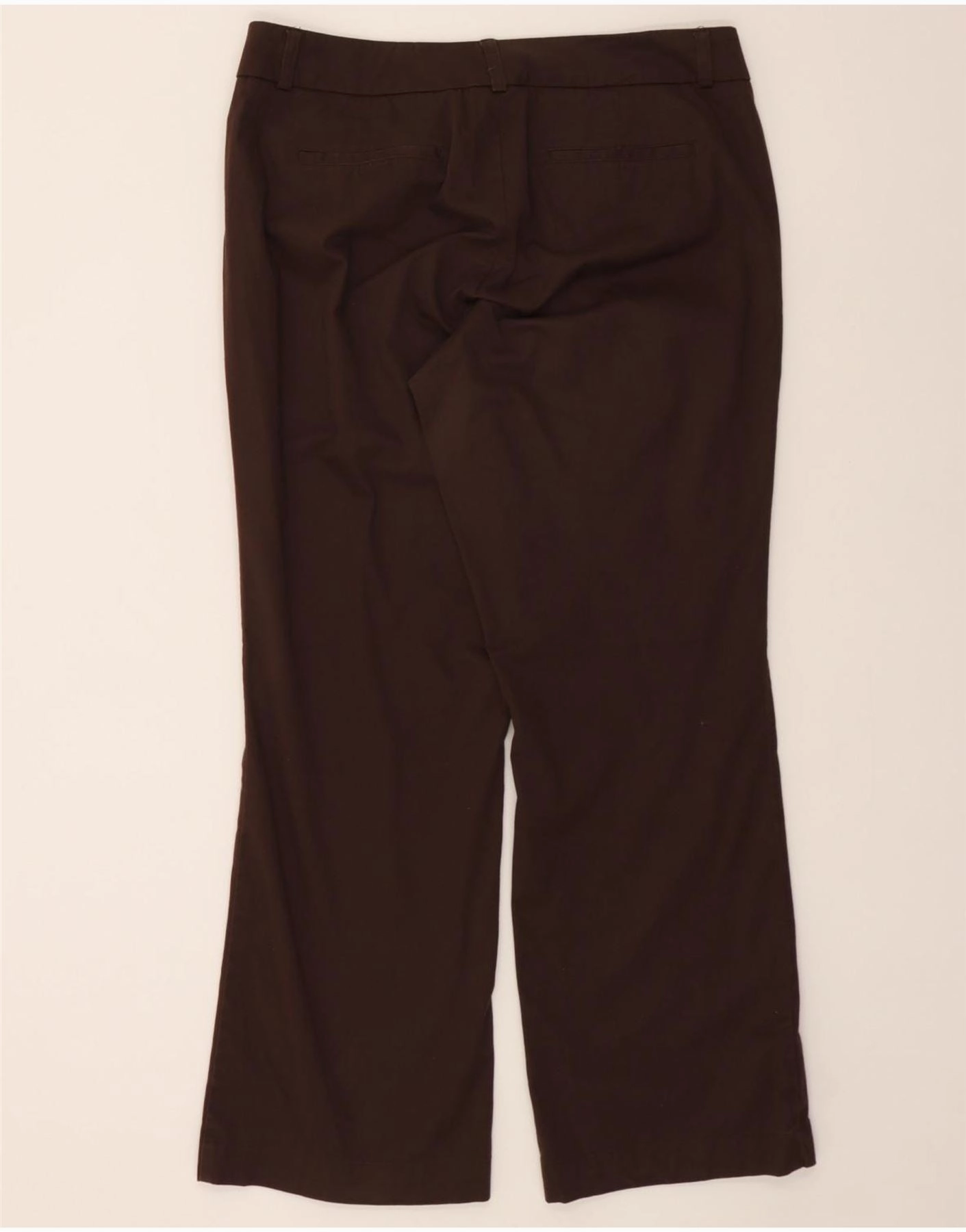 DOCKERS Womens Curvy Mid Rise Casual Trousers US 14 XL W34 L29 Brown