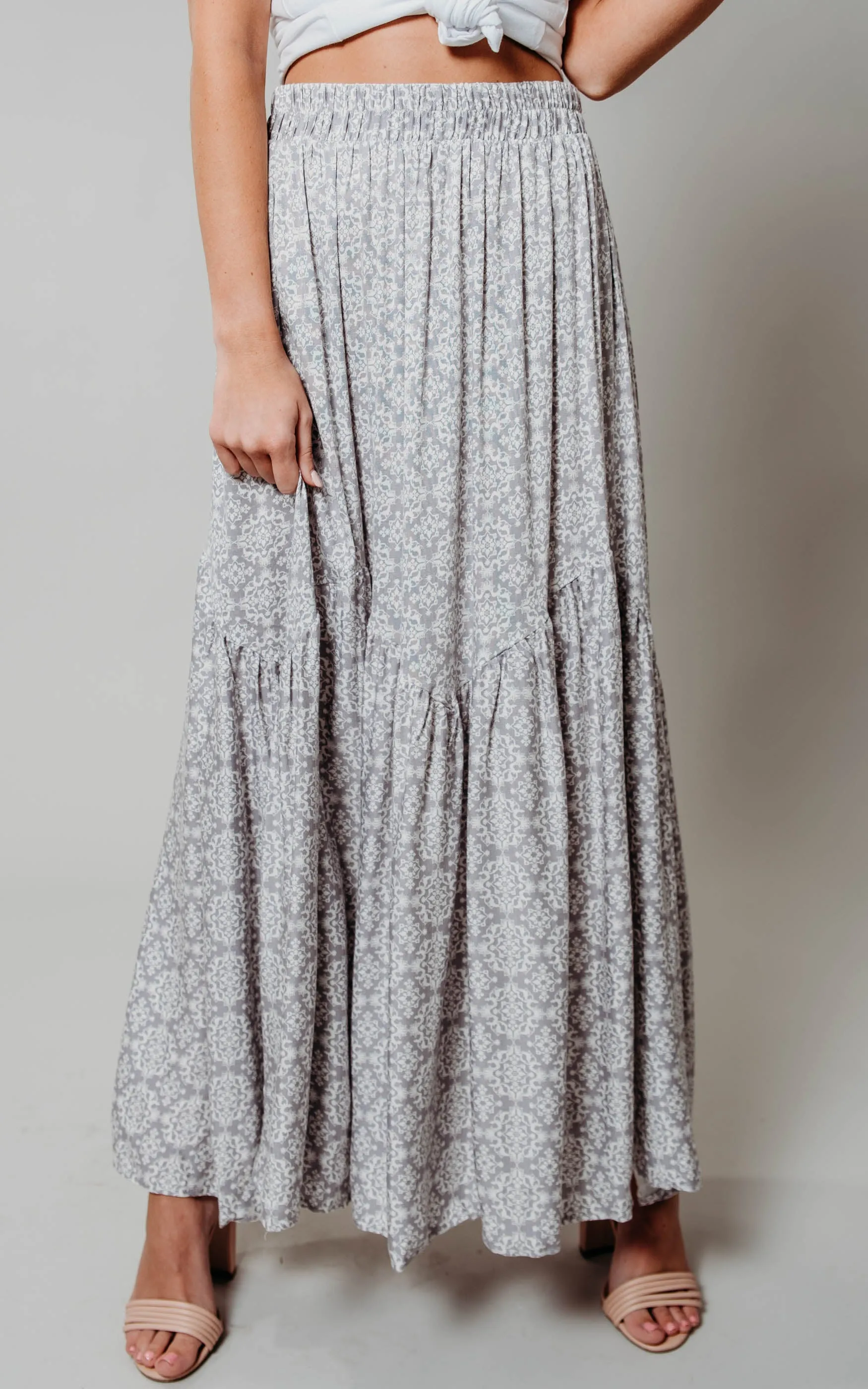 Floral Maxi Skirt - Final Sale