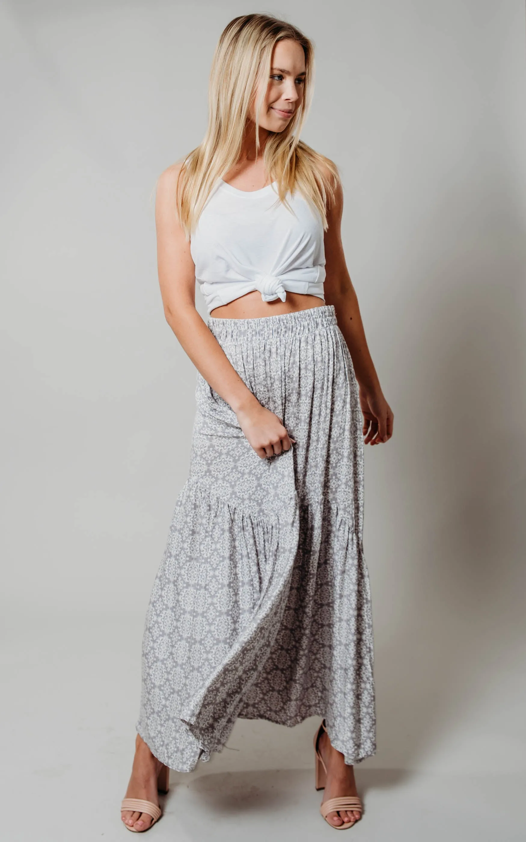 Floral Maxi Skirt - Final Sale