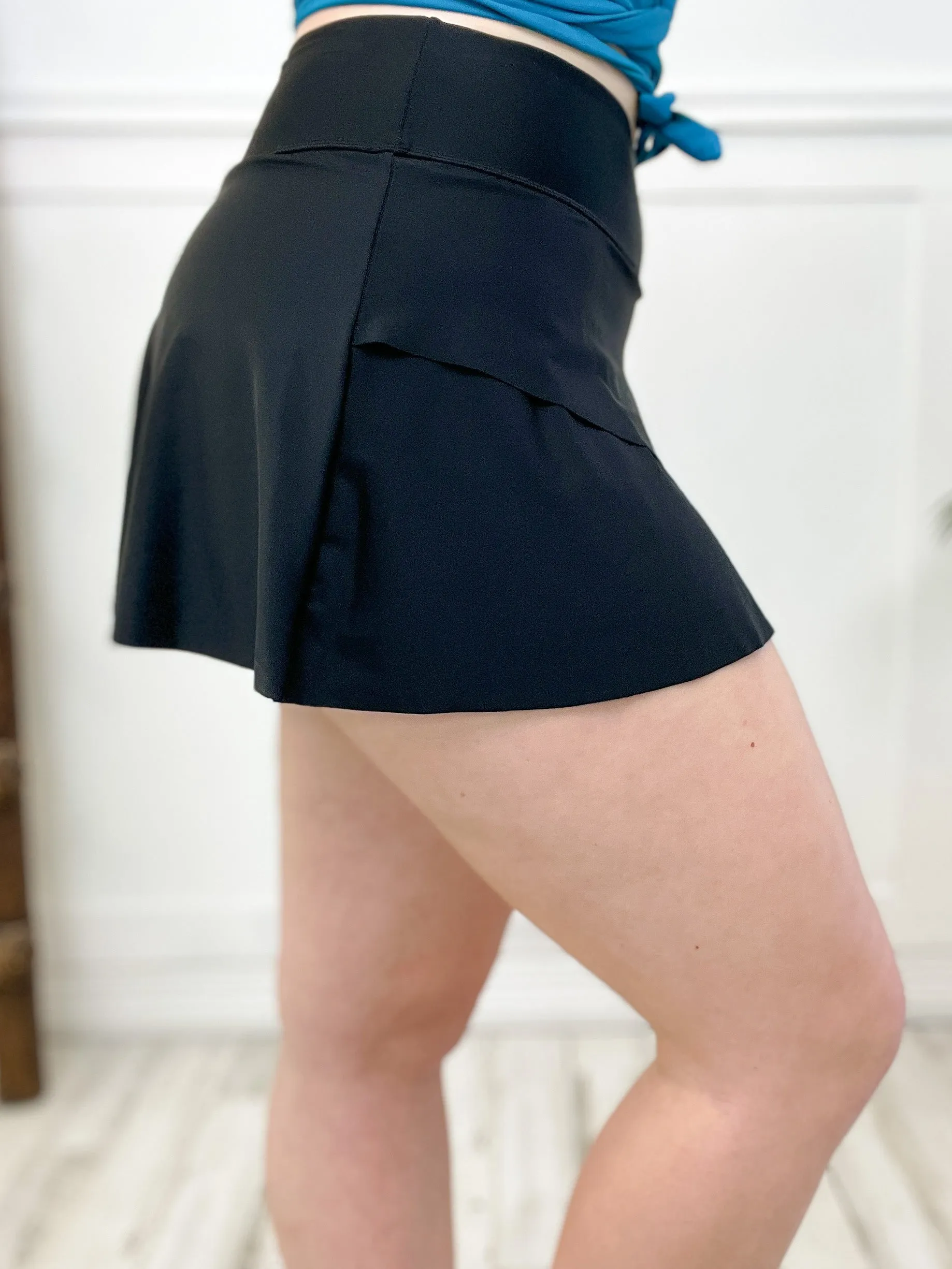 Fun in the Sun High Waist Swim Skirt