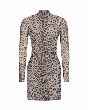 Generation Love Talulla Leo Mesh Mini Dress