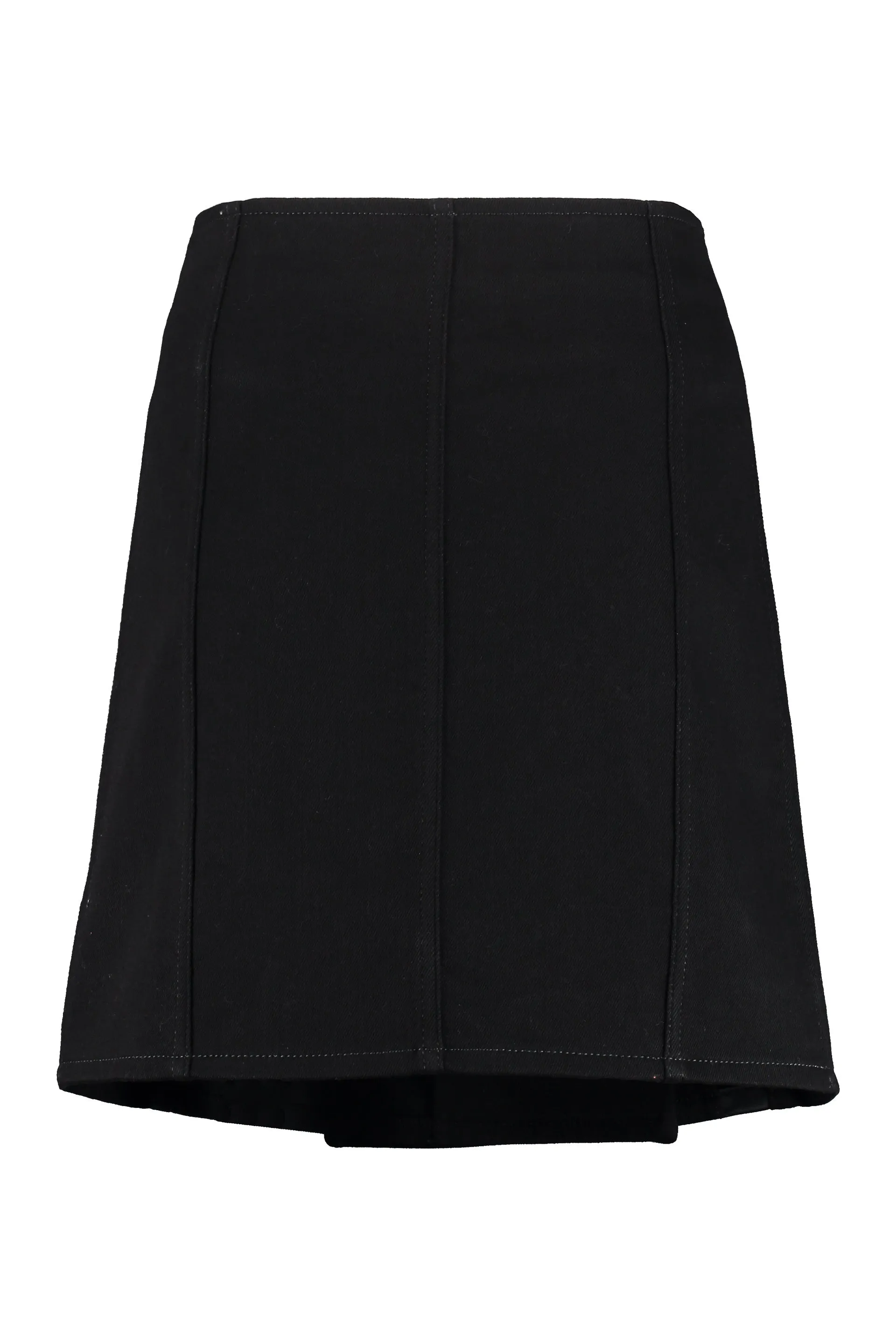 Givenchy Padlock Embellished Panelled Mini Skirt