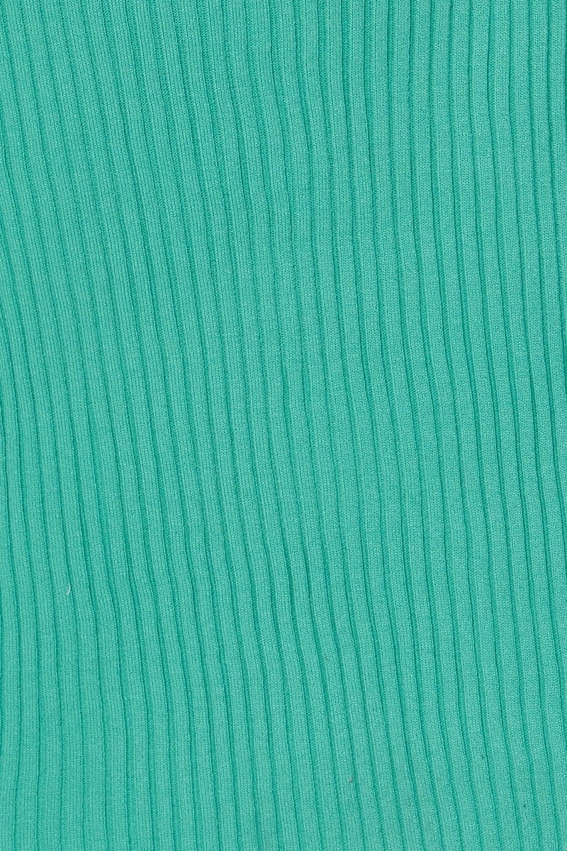 Green Knit Dress Bodycon