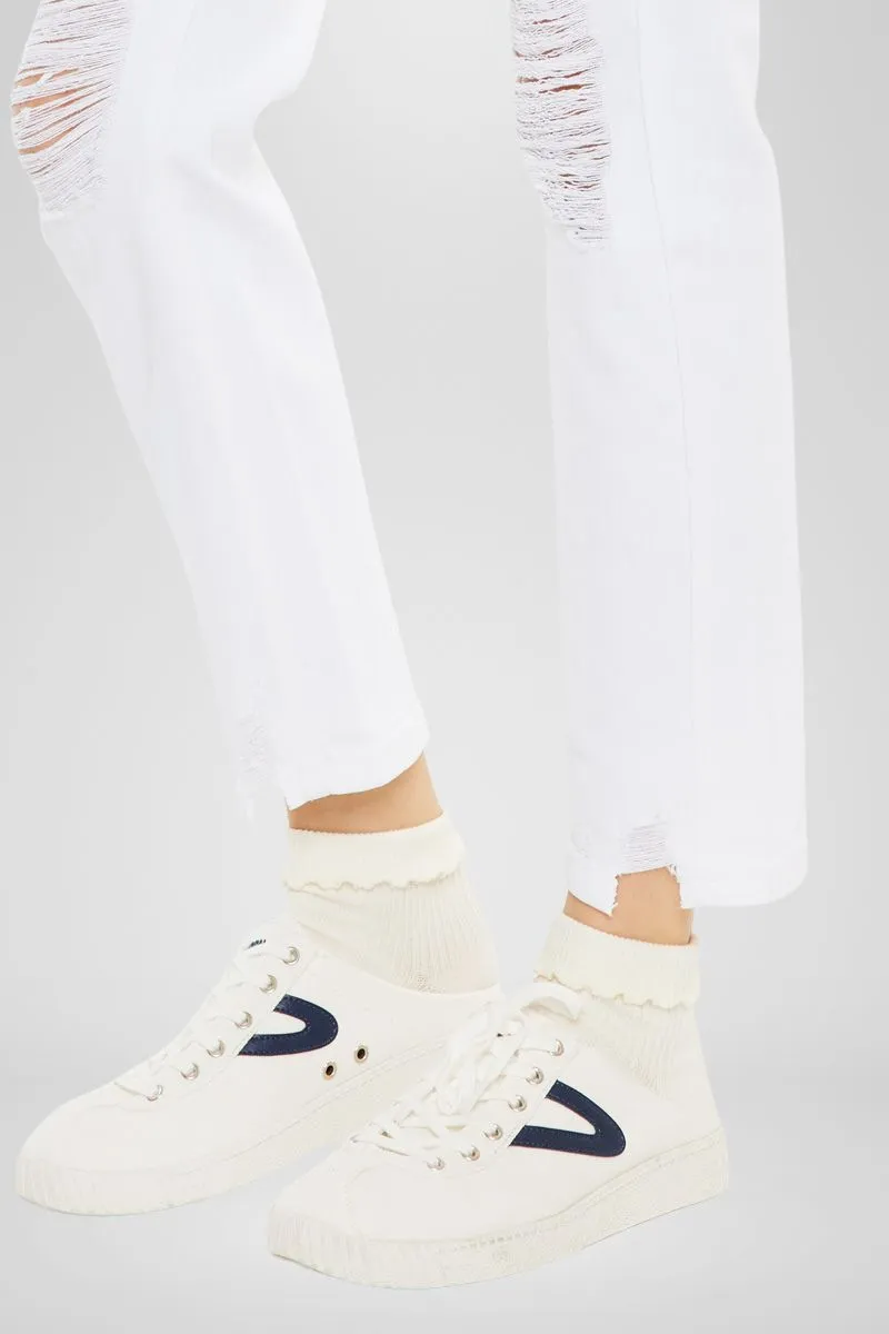 Haven Ultra High Rise Slim Straight Leg Jeans