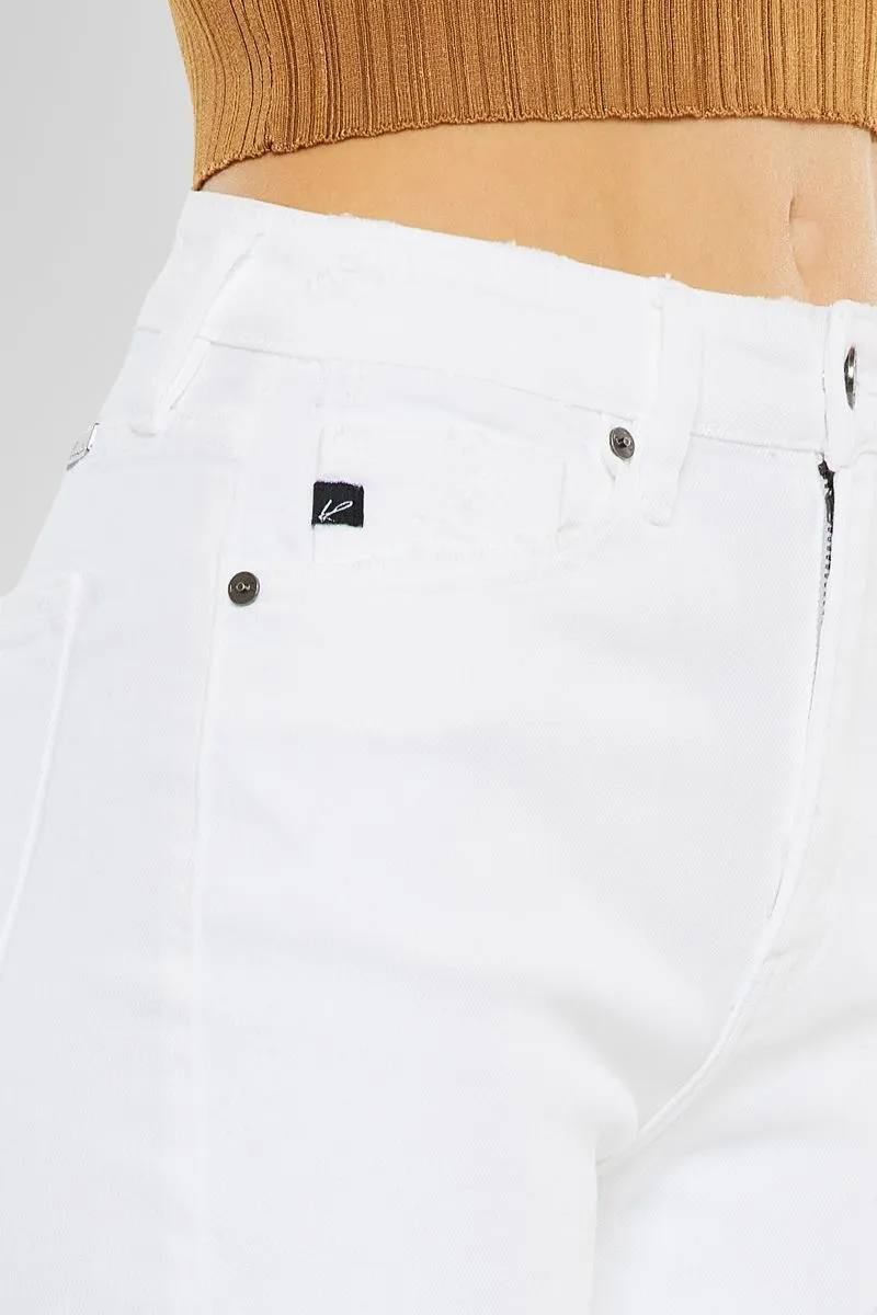 Haven Ultra High Rise Slim Straight Leg Jeans