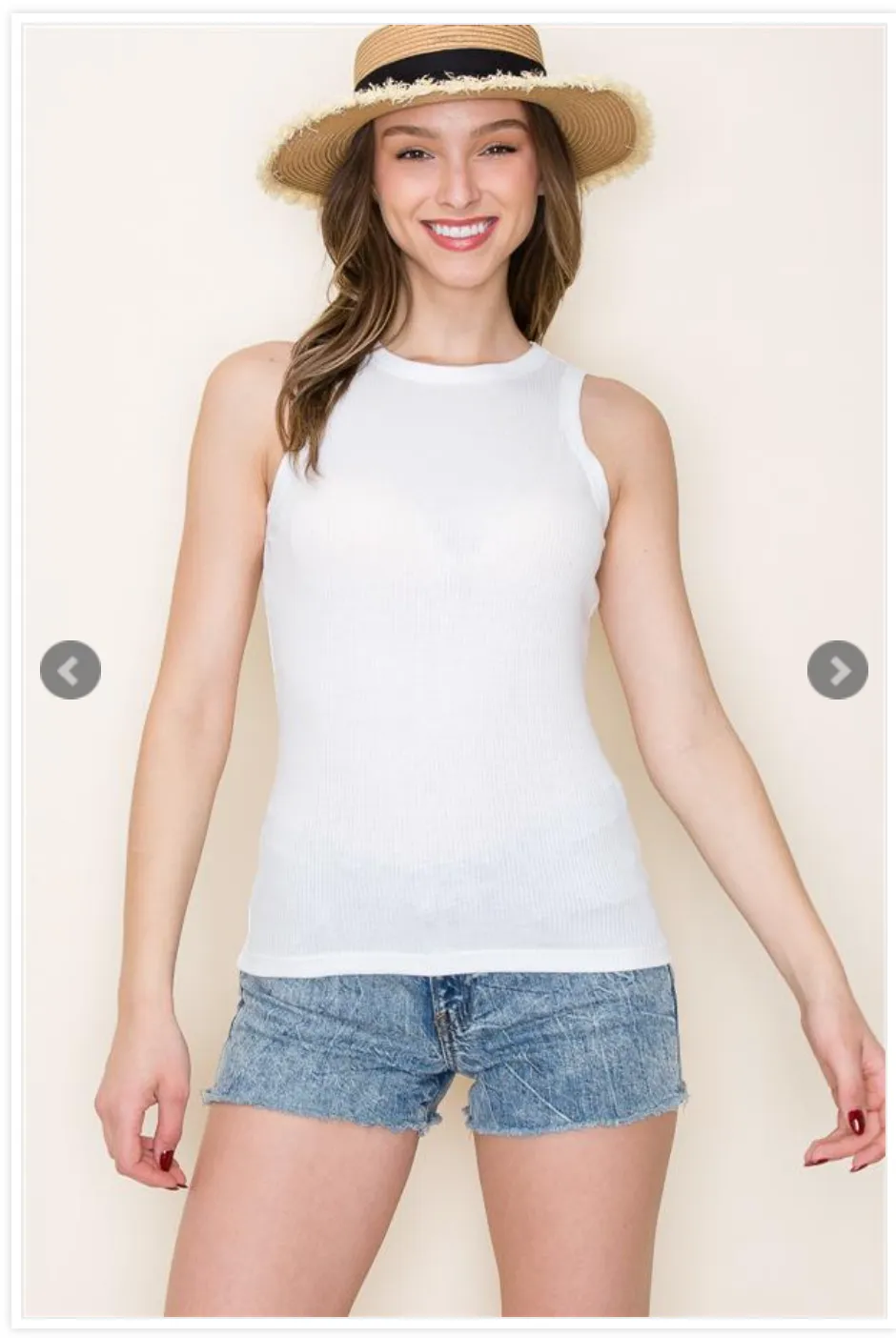 Keeping It Casual Ribbed Tank Top | FINAL SALE