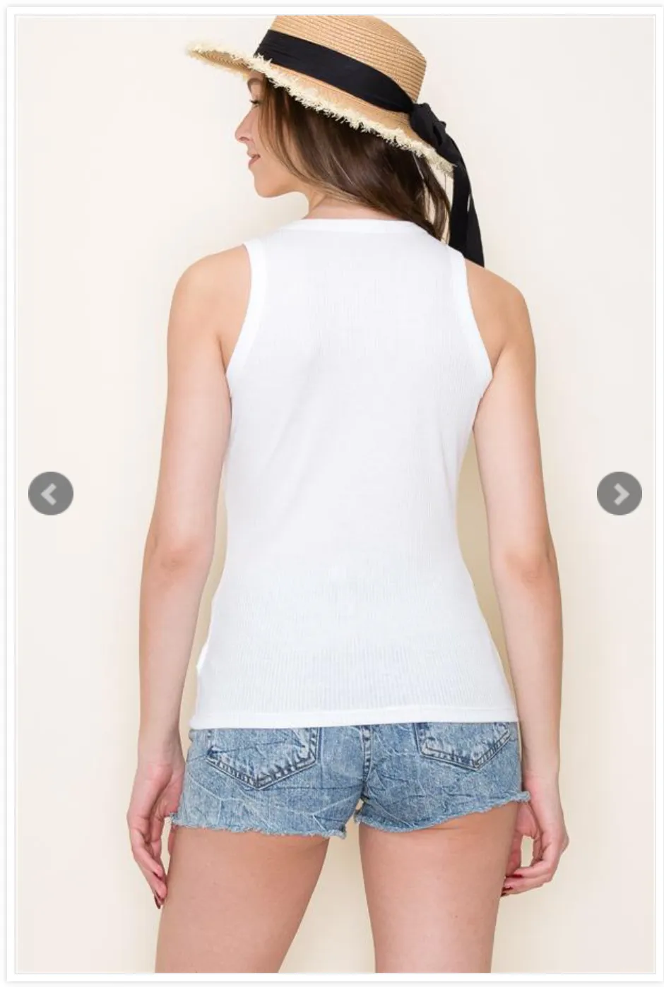 Keeping It Casual Ribbed Tank Top | FINAL SALE
