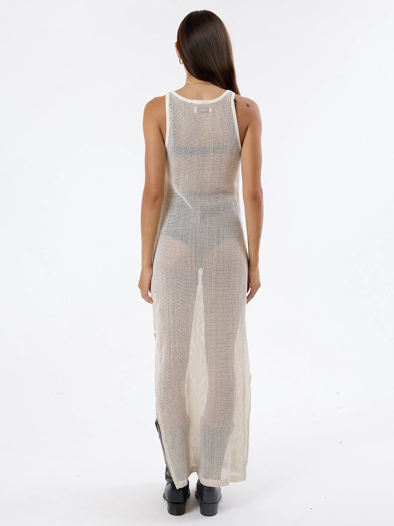 Lattice Dress - Unbleached