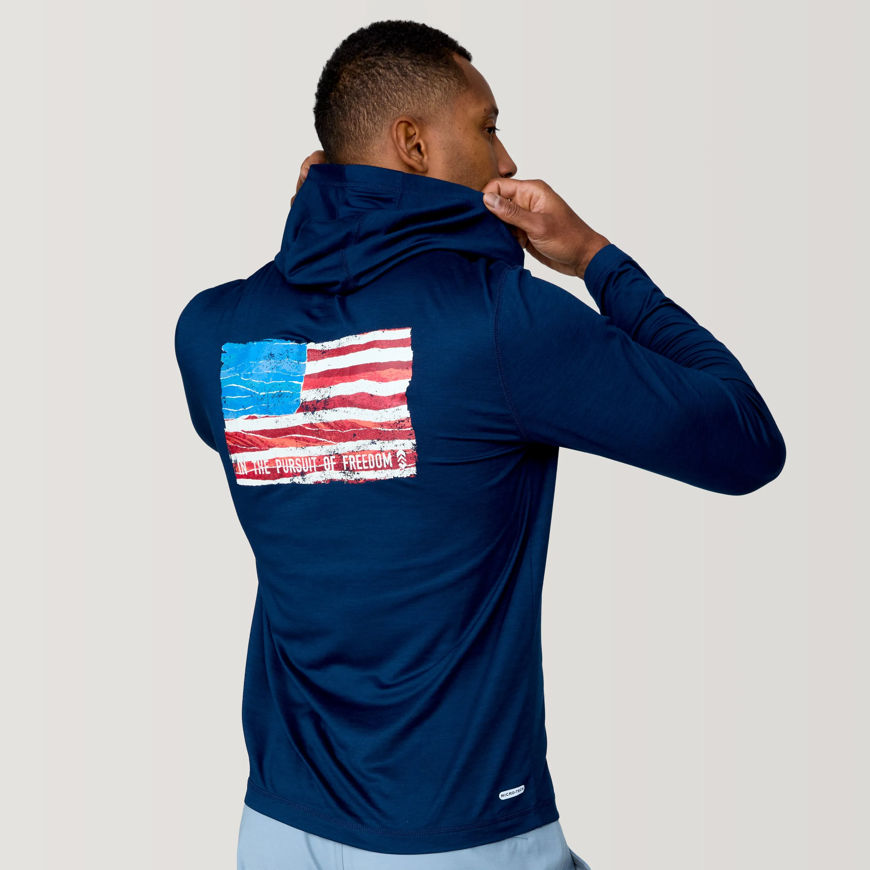 Men's Microtech® Hooded Graphic Sunshirt