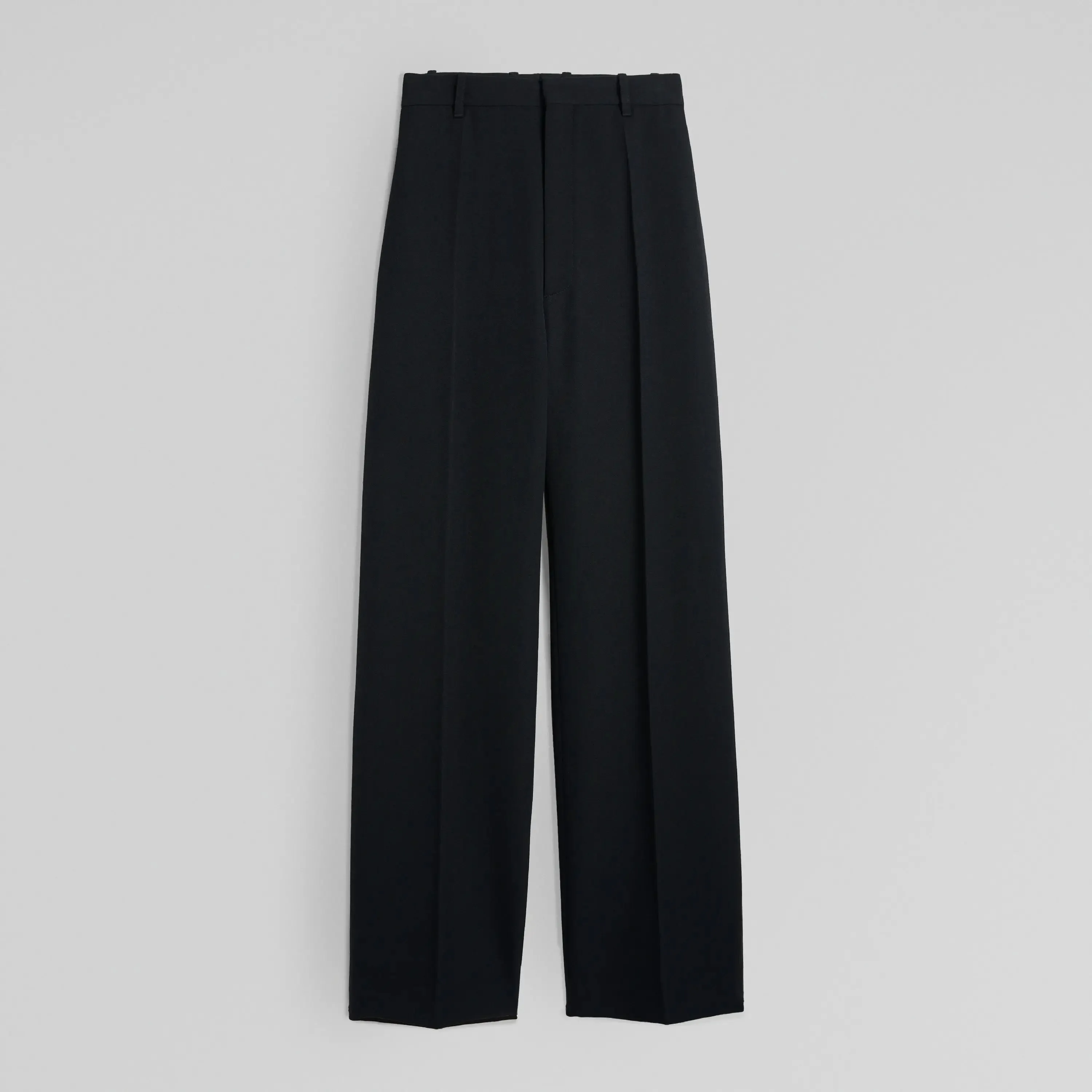 MILANESE TROUSERS | black wool