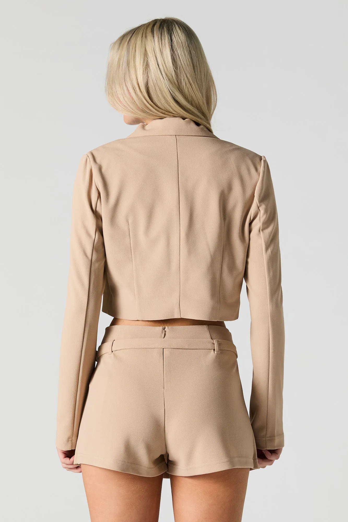 Minijupe-short avec ceinture