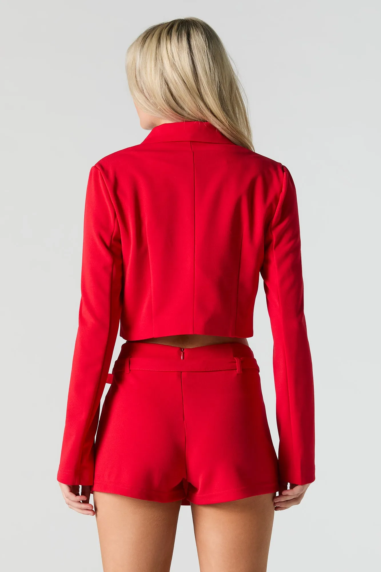 Minijupe-short avec ceinture