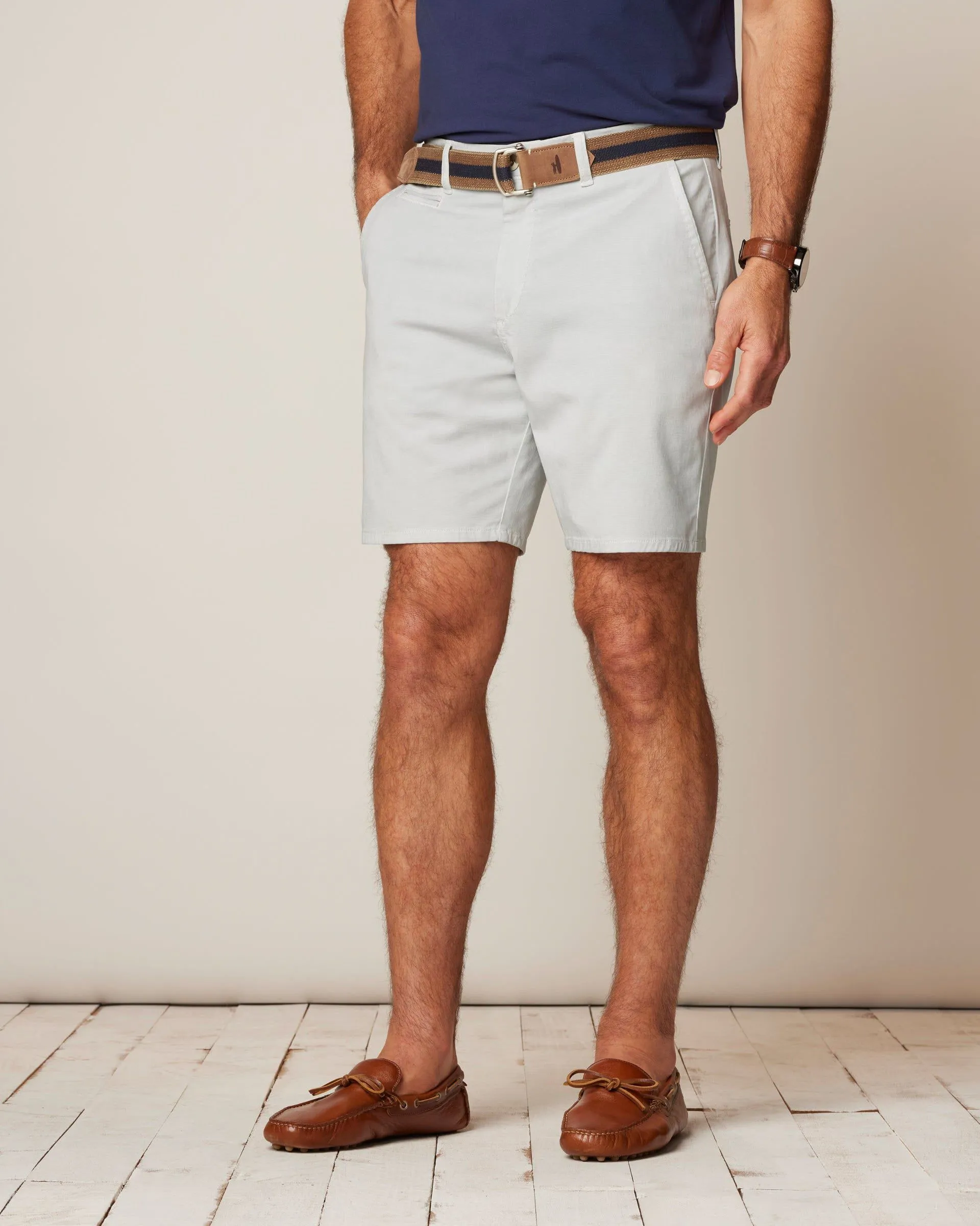 Nassau Cotton Blend Shorts