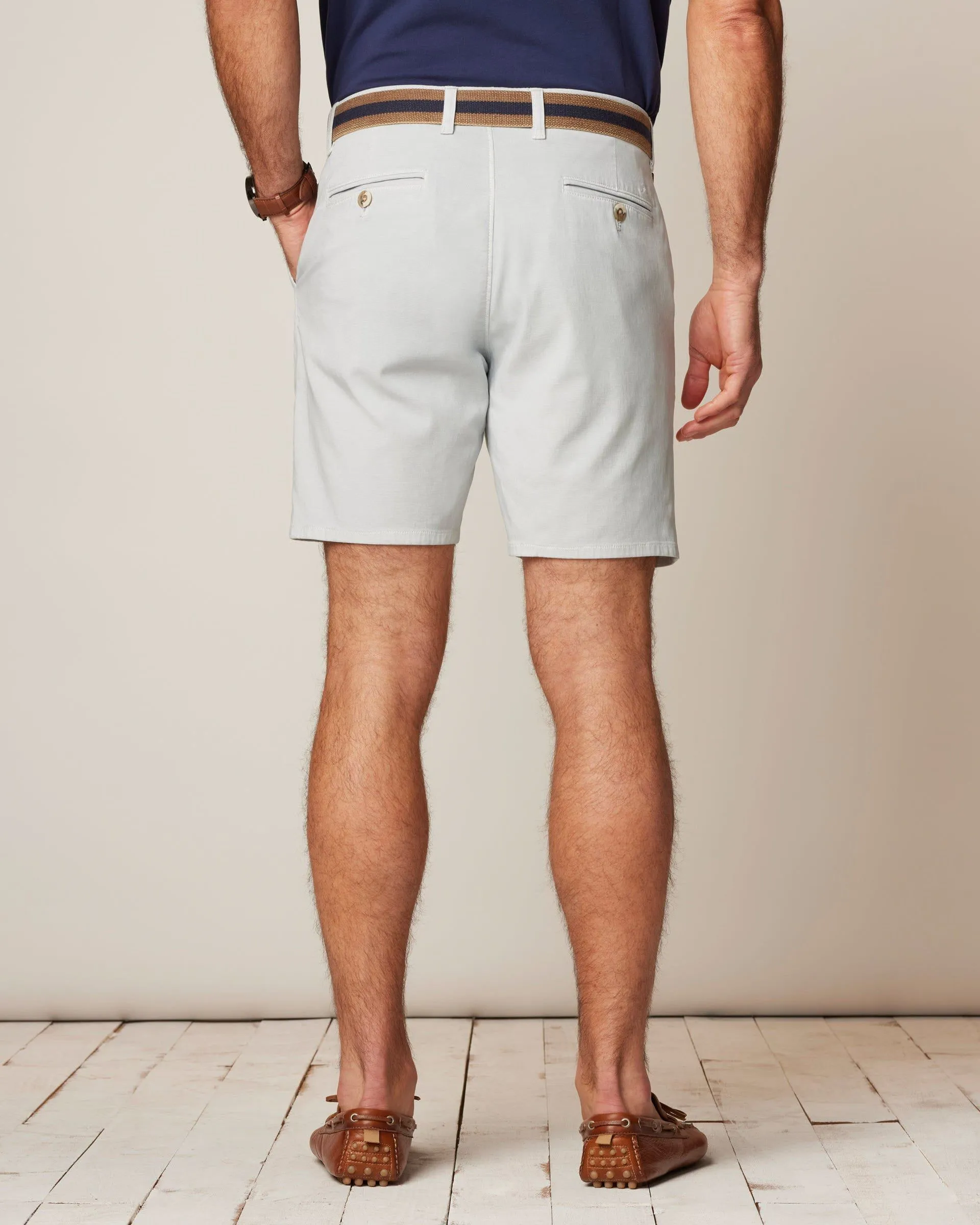 Nassau Cotton Blend Shorts