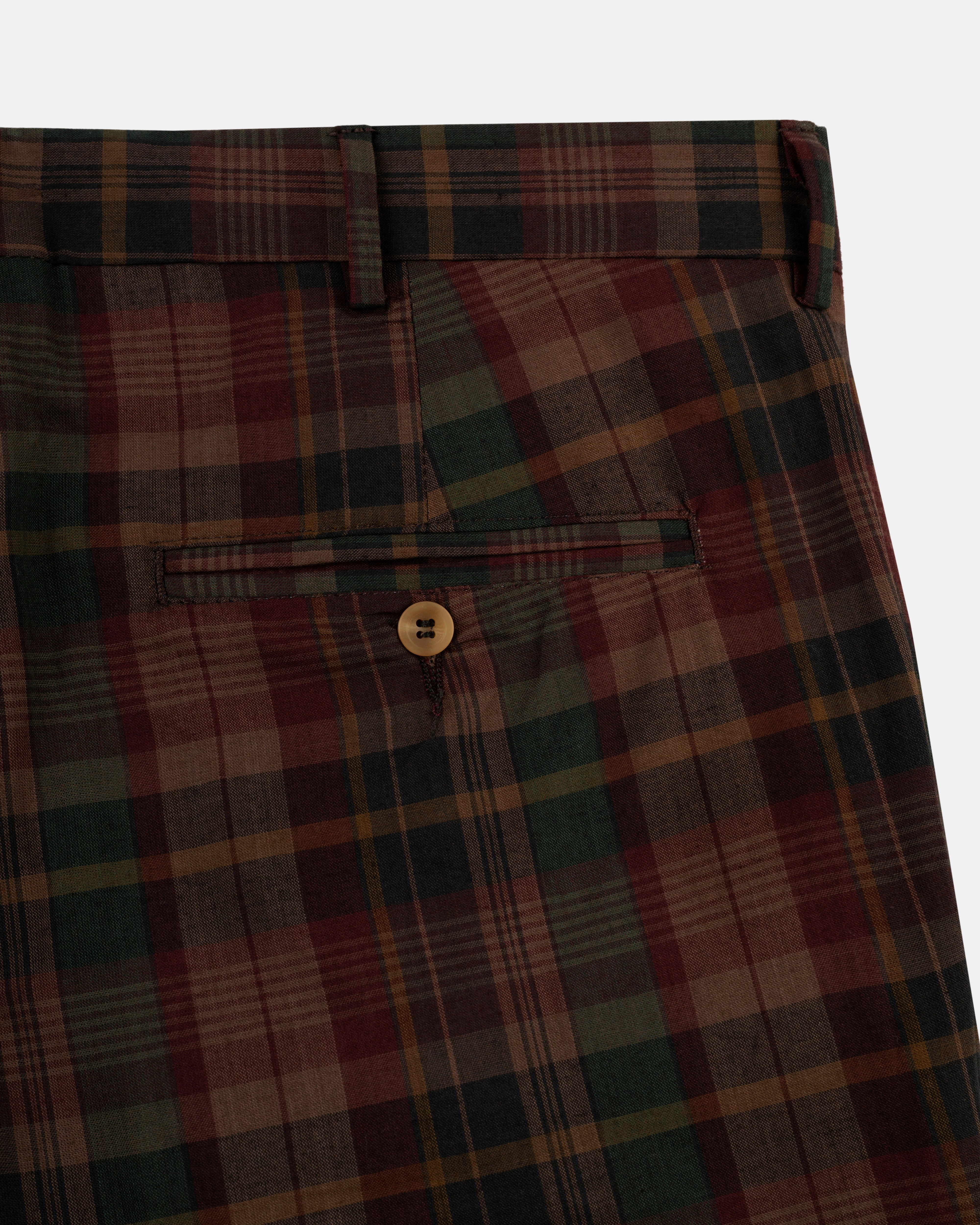 OVERDYED MADRAS PANTS