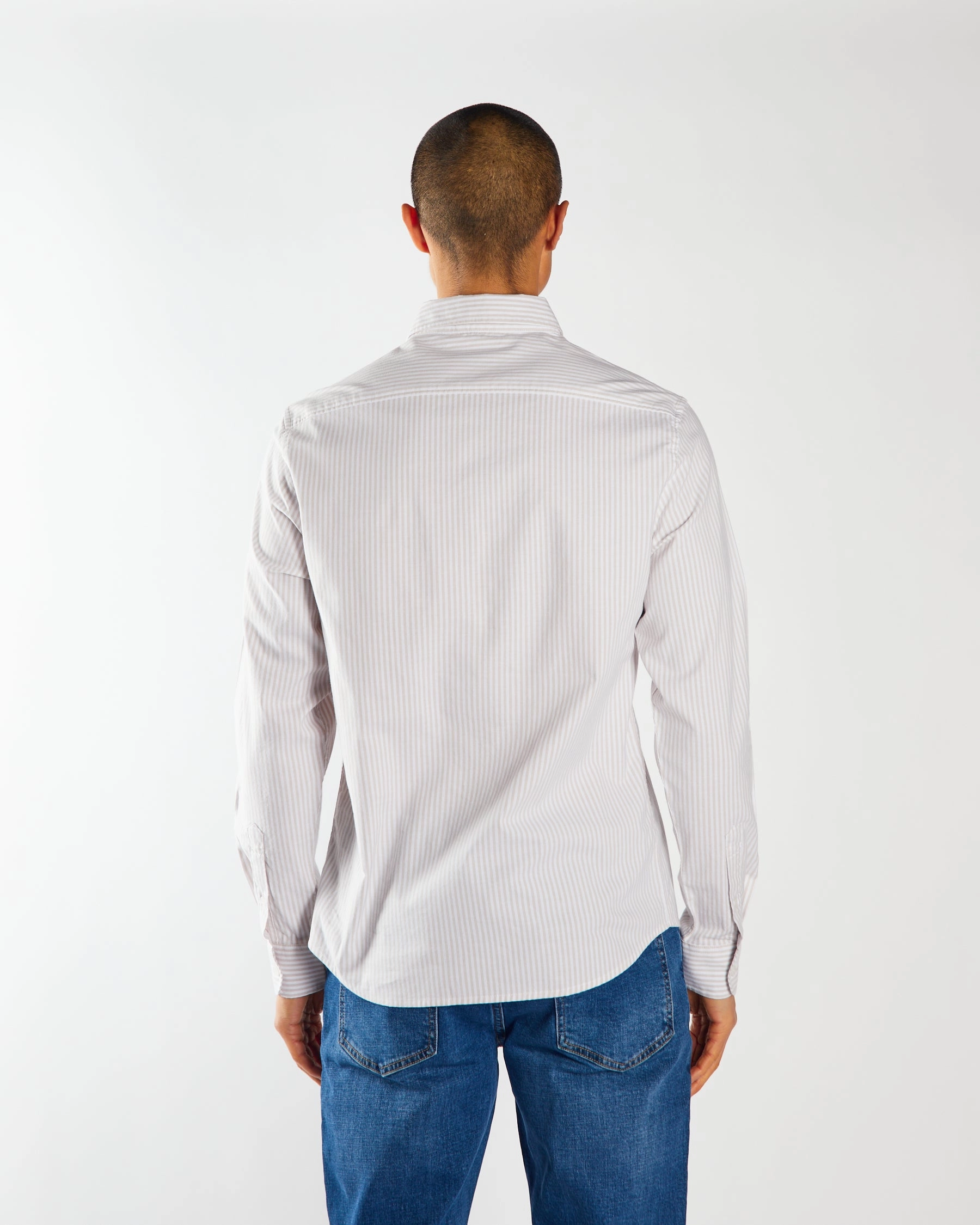 Pax Stripe Shirt Crumb