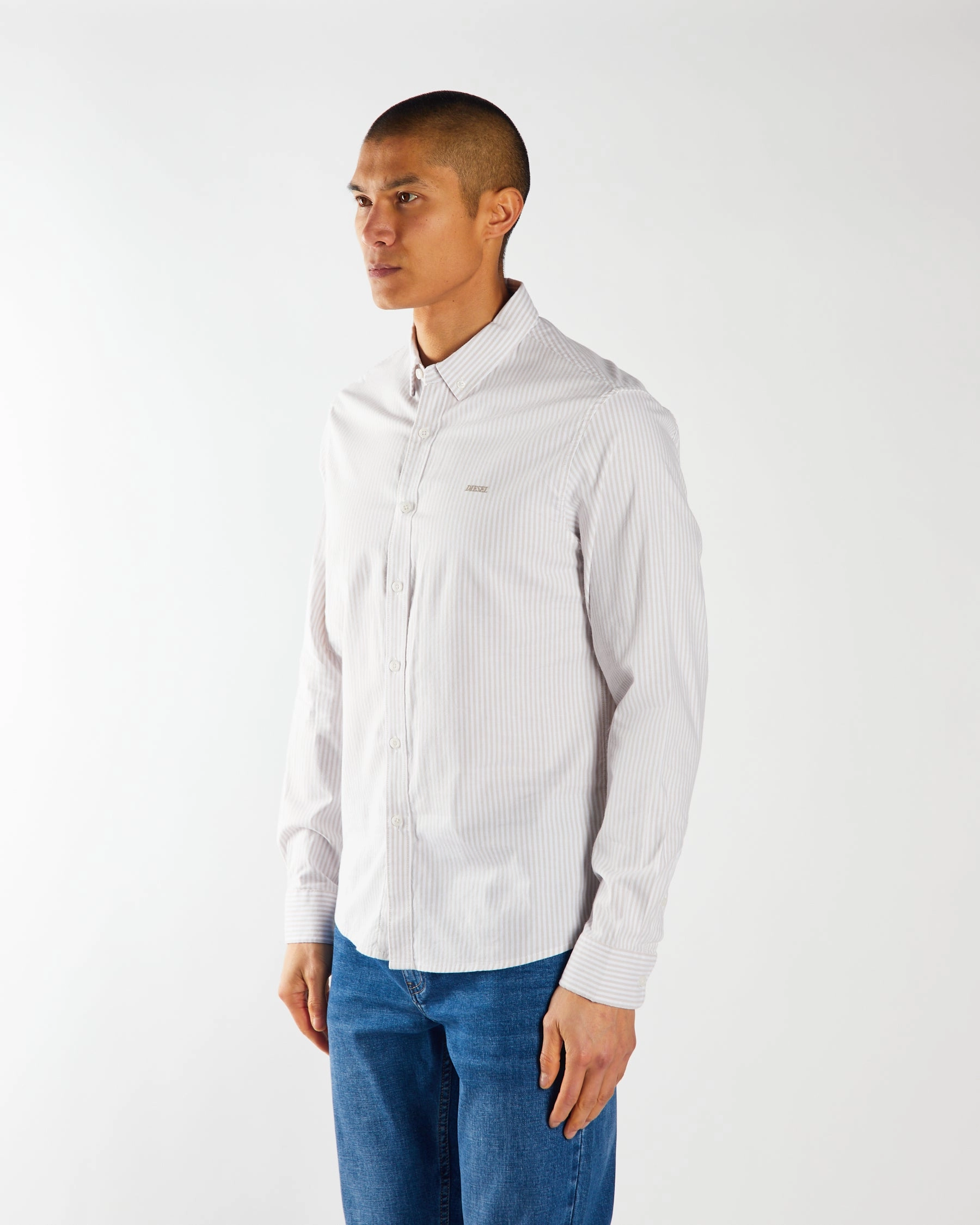 Pax Stripe Shirt Crumb