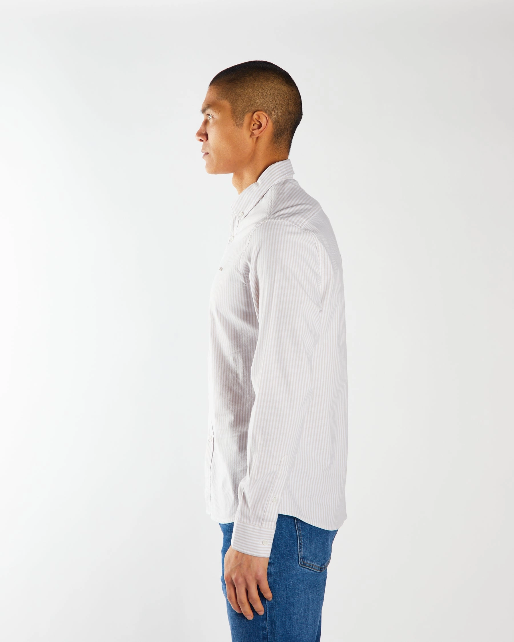 Pax Stripe Shirt Crumb