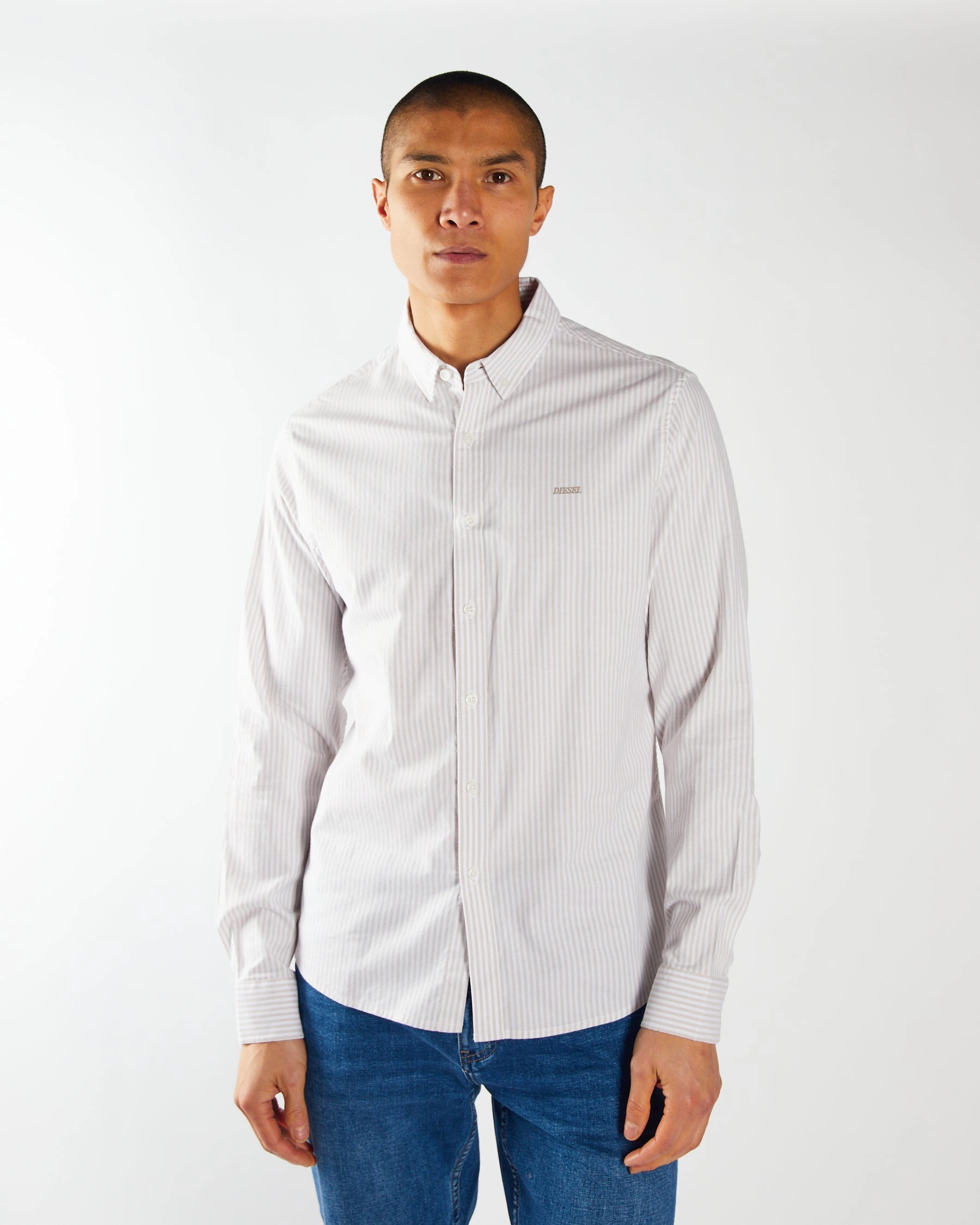Pax Stripe Shirt Crumb