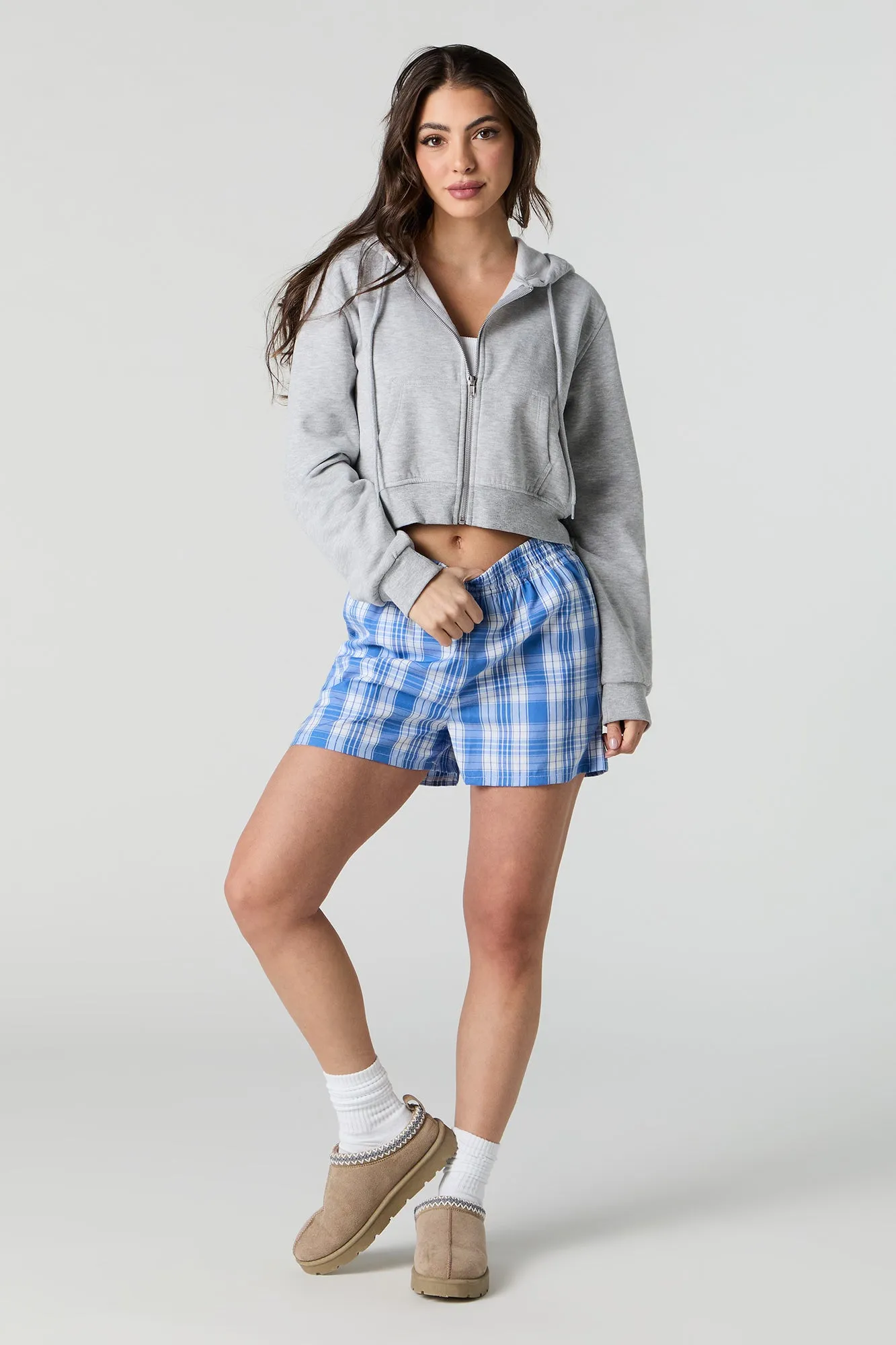 Plaid Boxer Short