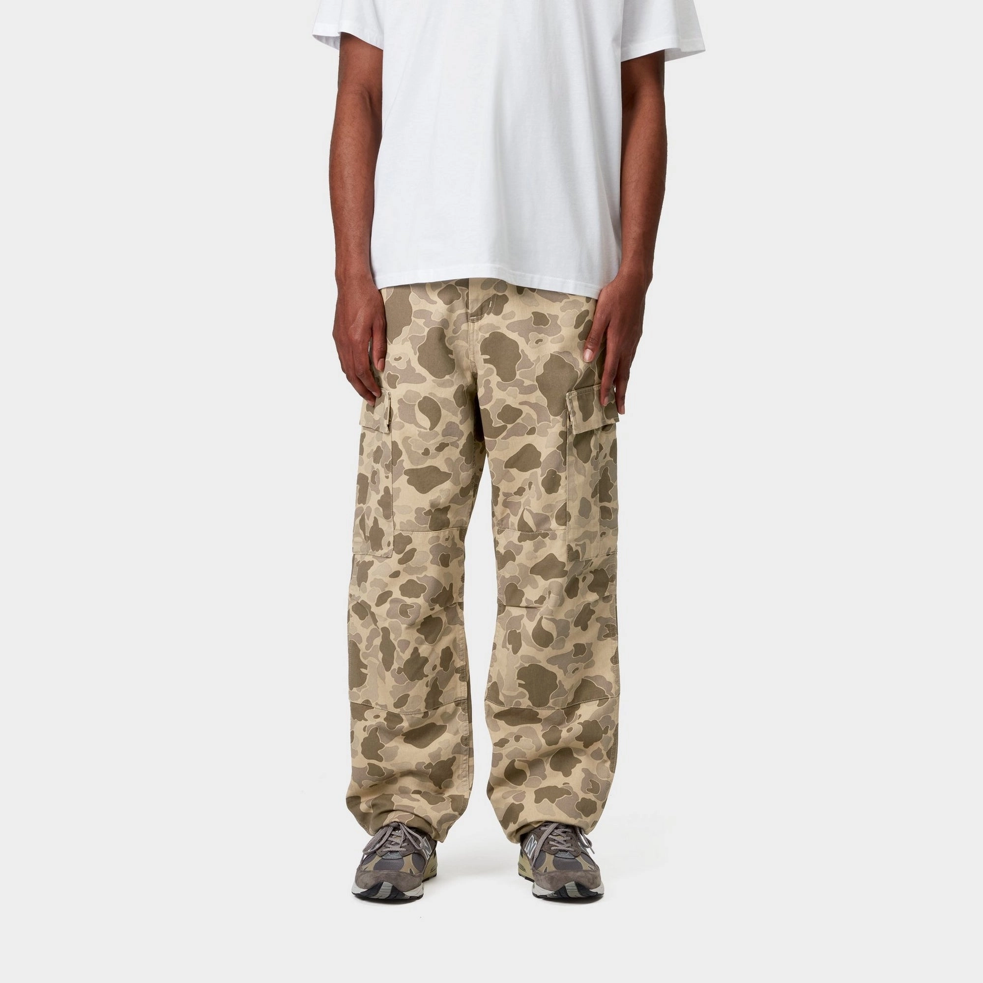 Regular Cargo Pant - Garment Dyed Twill | Desert Duck Camo