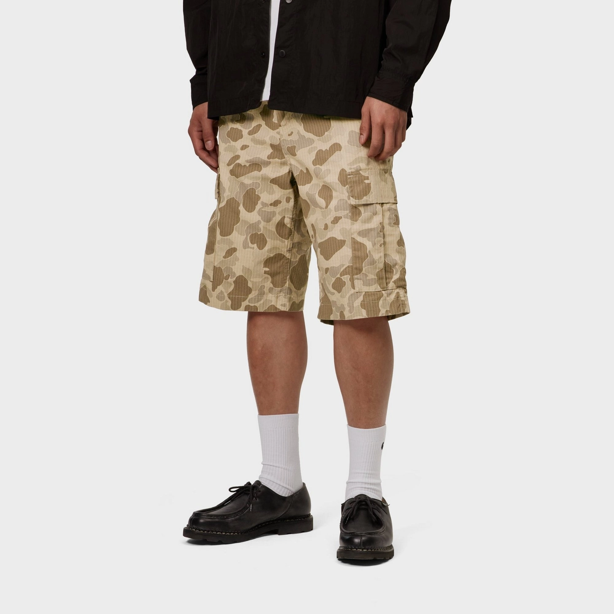 Regular Cargo Short - Garment Dyed | Desert Duck Camo