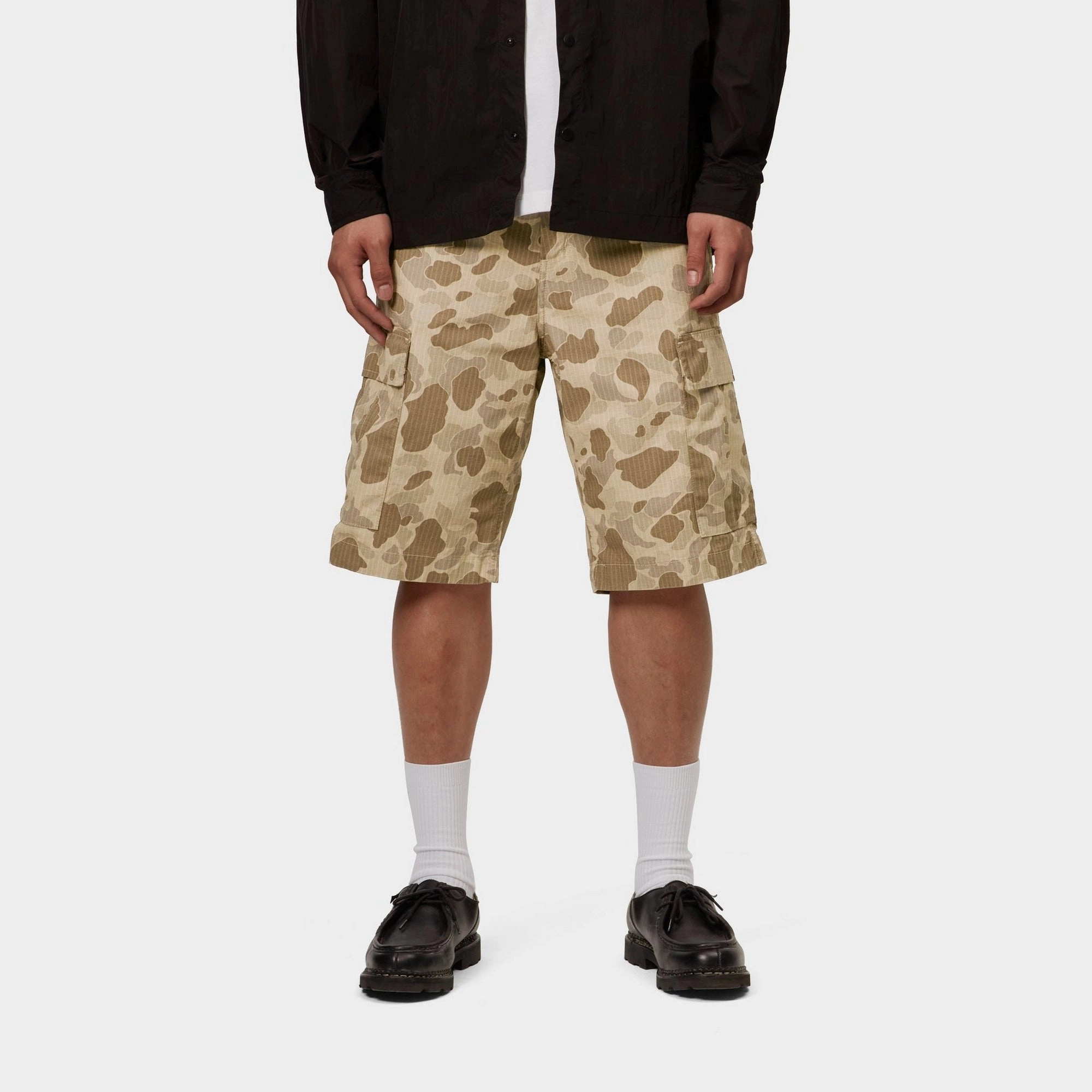 Regular Cargo Short - Garment Dyed | Desert Duck Camo