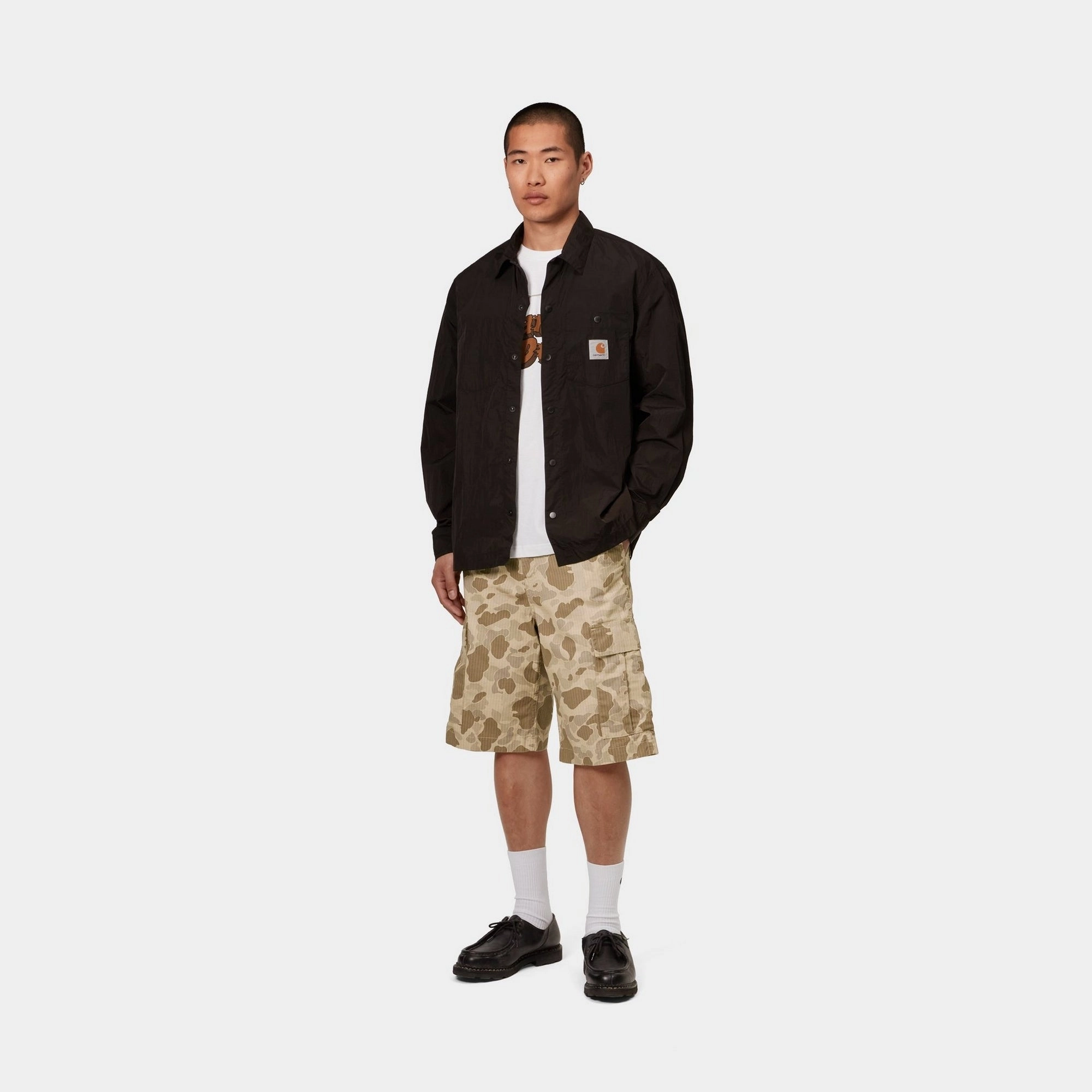 Regular Cargo Short - Garment Dyed | Desert Duck Camo