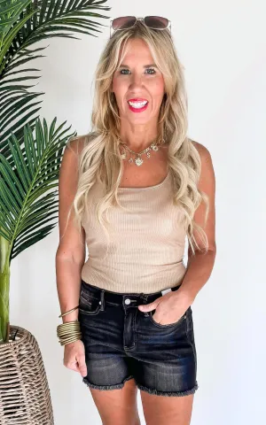 Shimmer Tank Bodysuit**FINAL SALE