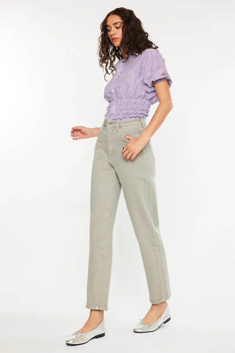 Sonya  High Rise Slim Balloon Jeans