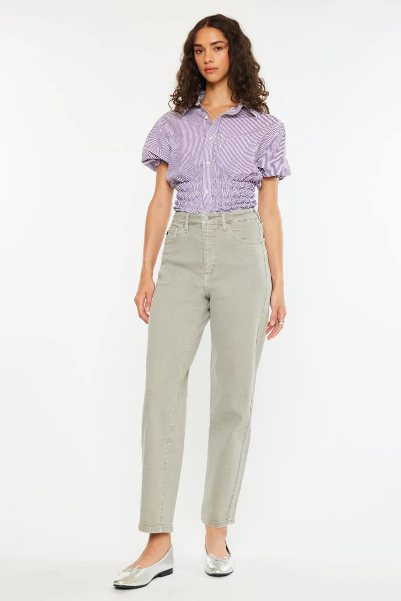 Sonya  High Rise Slim Balloon Jeans