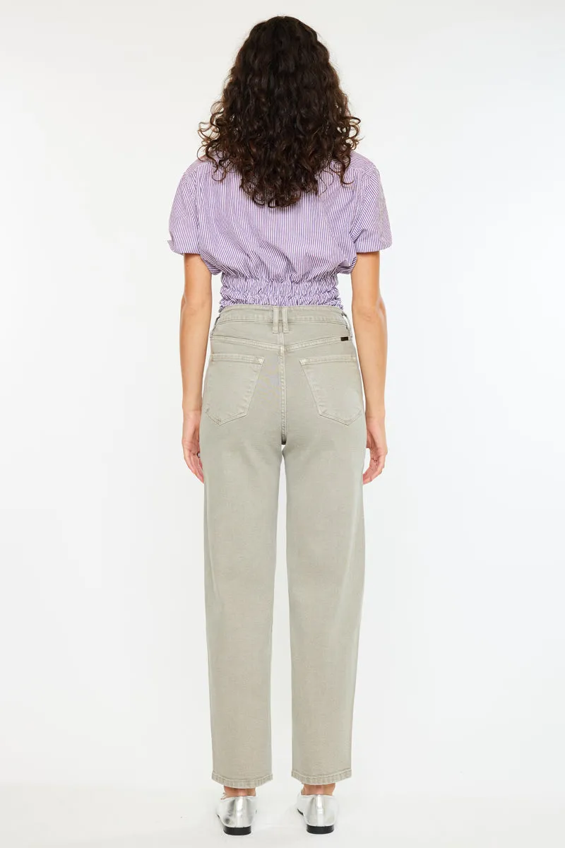 Sonya  High Rise Slim Balloon Jeans