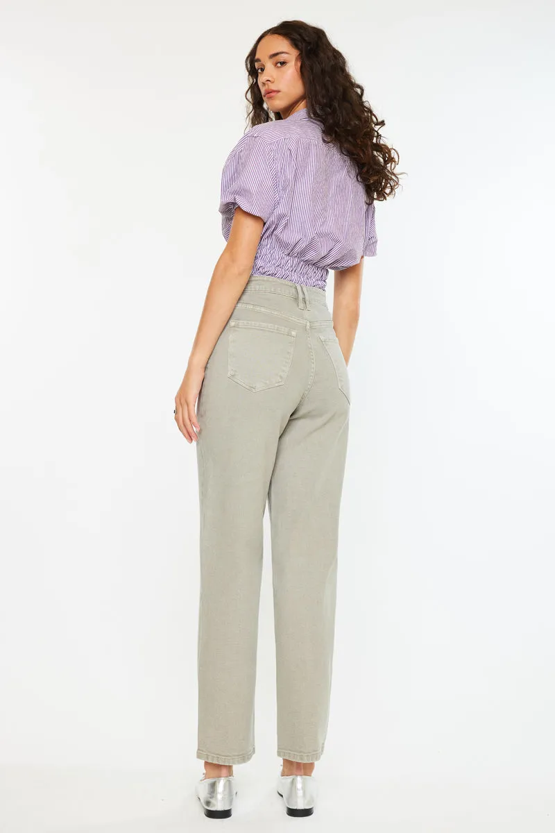 Sonya  High Rise Slim Balloon Jeans