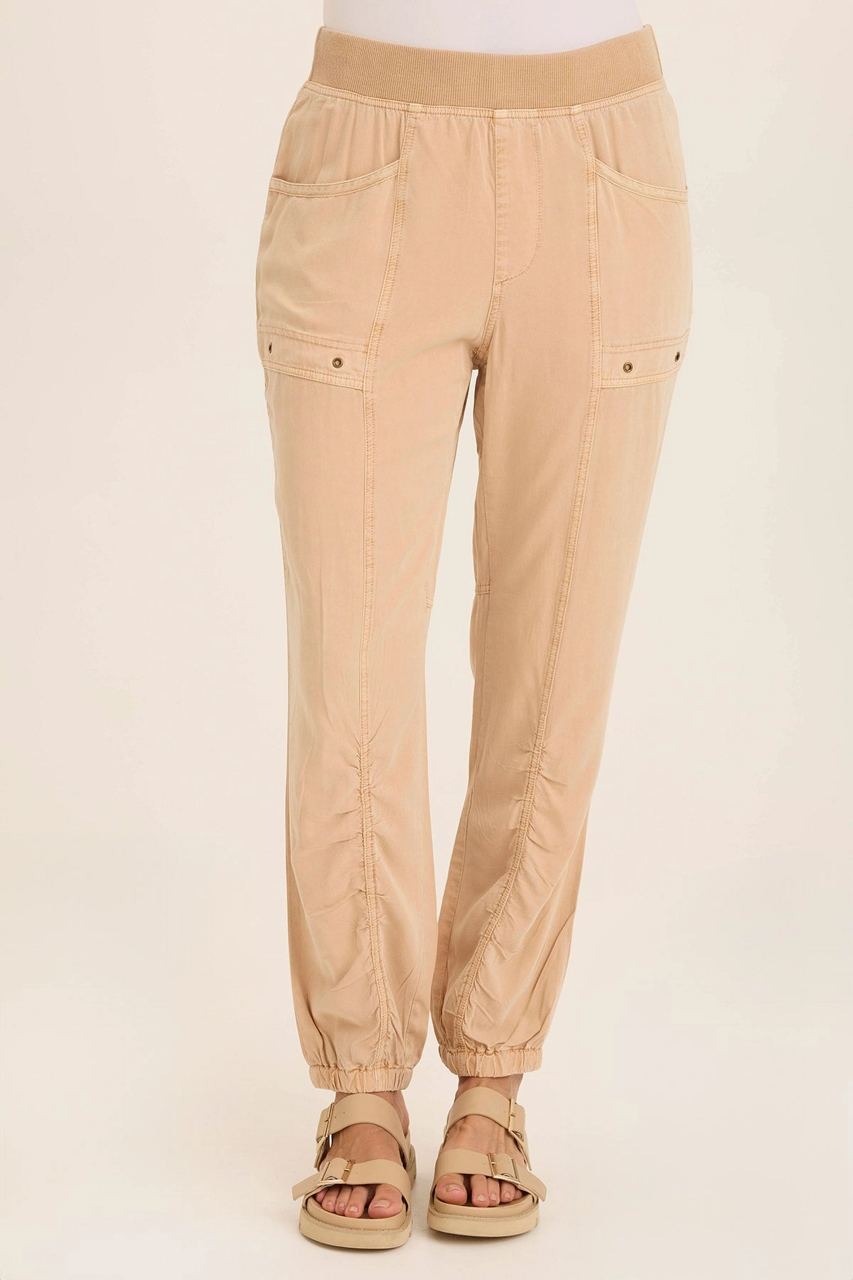 Squire Twill Banded Hem Casual Pant