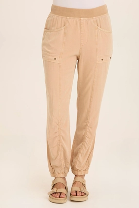 Squire Twill Banded Hem Casual Pant
