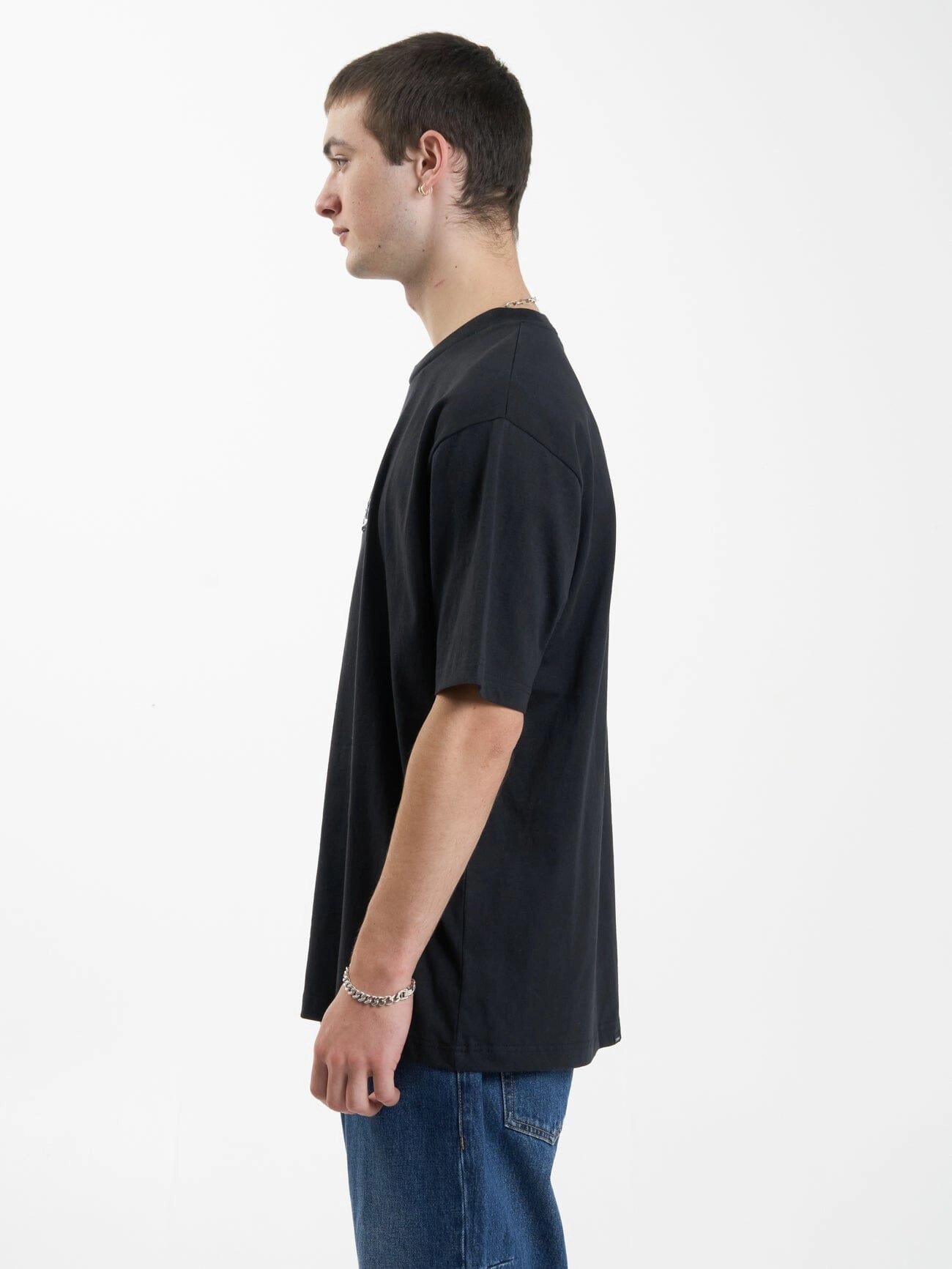 Sub Rosa Oversize Fit Tee - Black